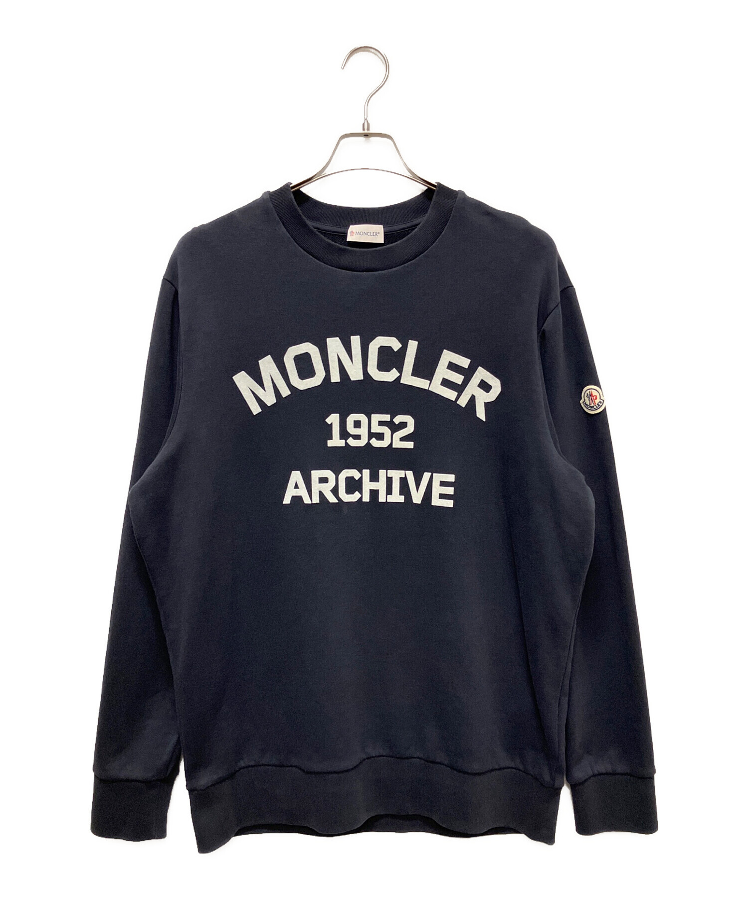 中古・古着通販】MONCLER (モンクレール) Flocked Logo Cotton