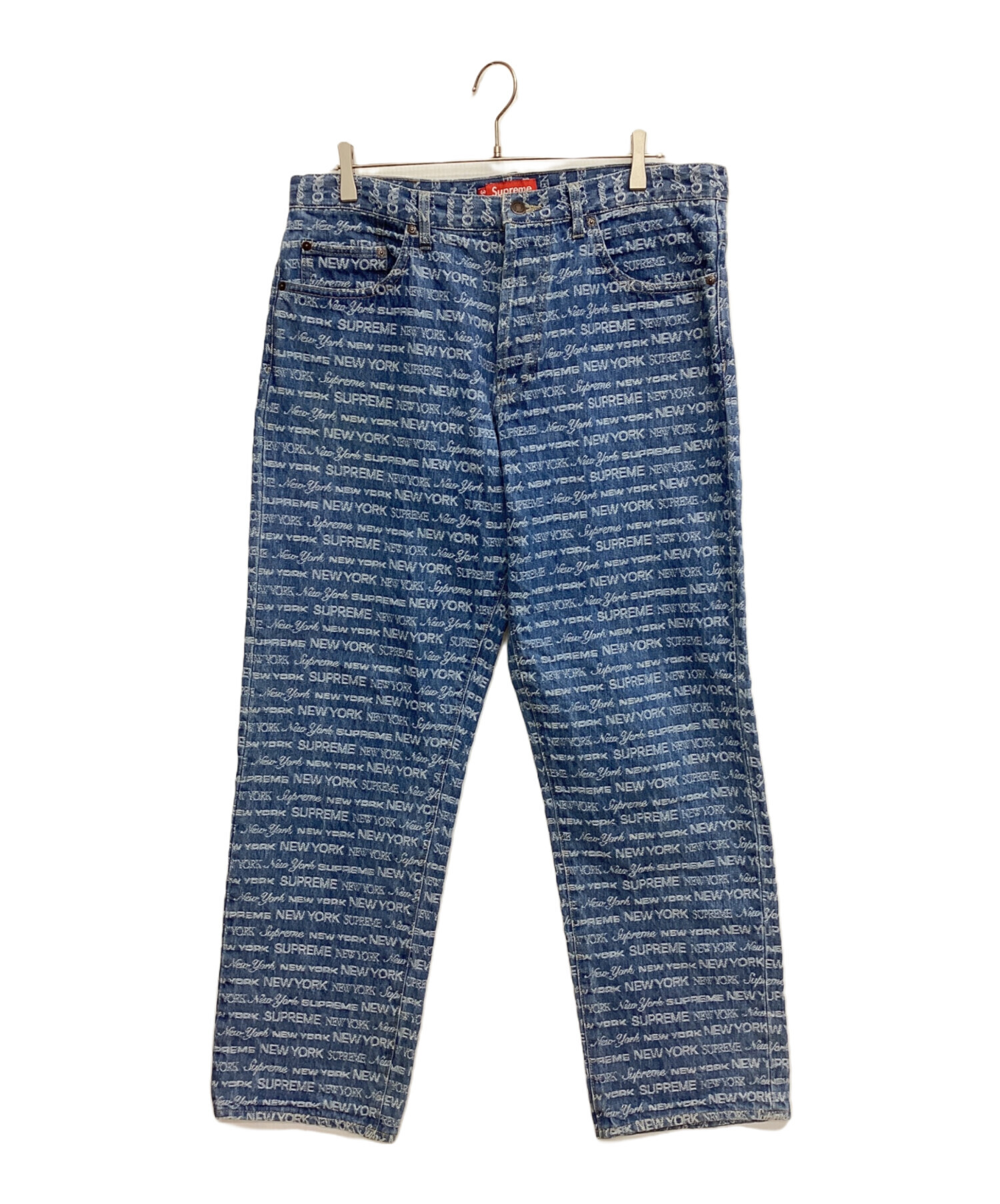 中古・古着通販】Supreme (シュプリーム) デニムパンツ スカイブルー