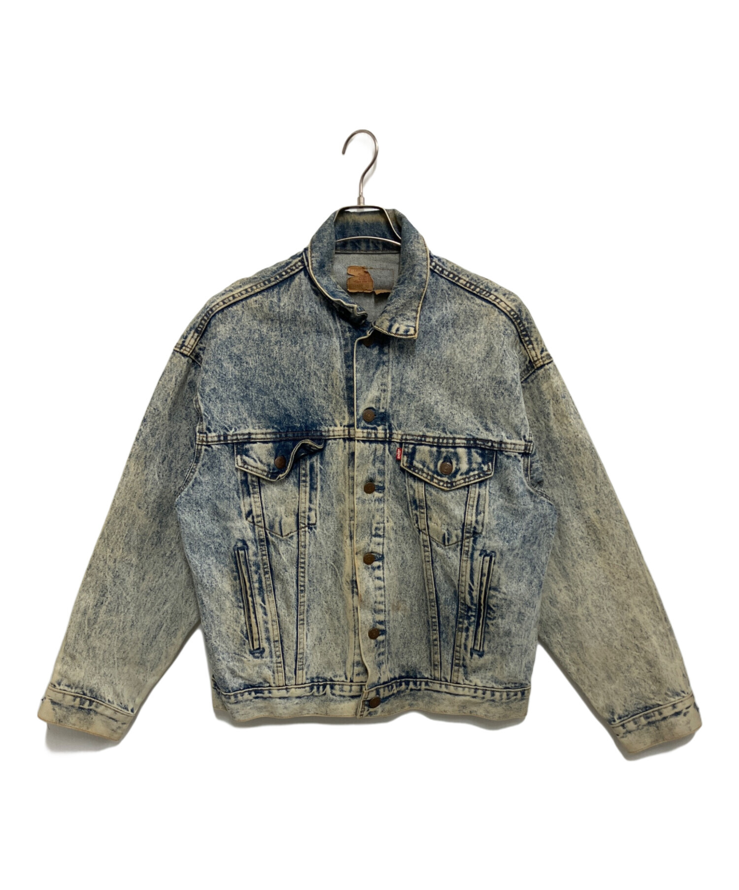中古・古着通販】LEVI'S (リーバイス) デニムジャケット ブルー サイズ