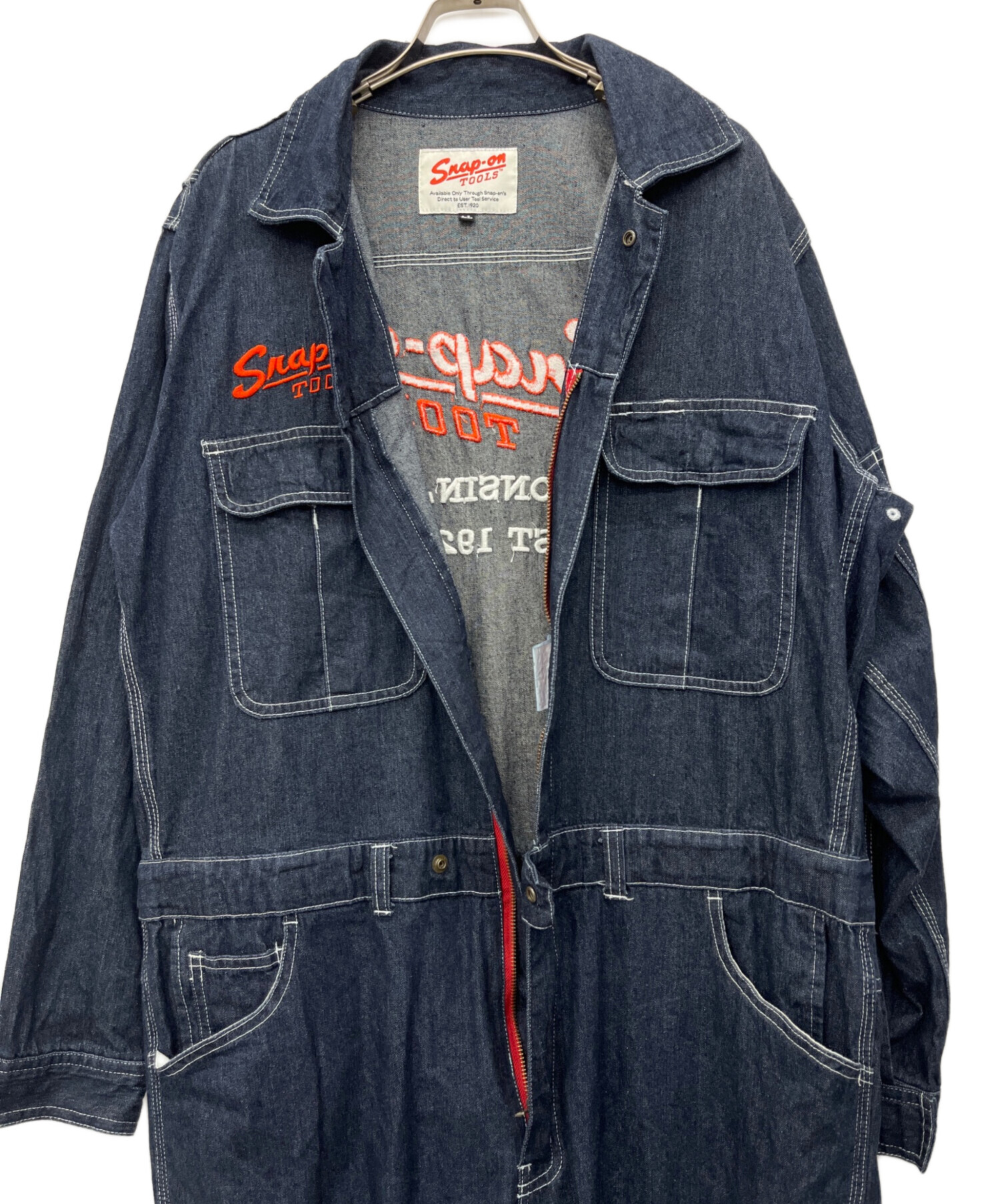中古・古着通販】SNAP-ON (スナップオン) つなぎ ブルー サイズ:LL