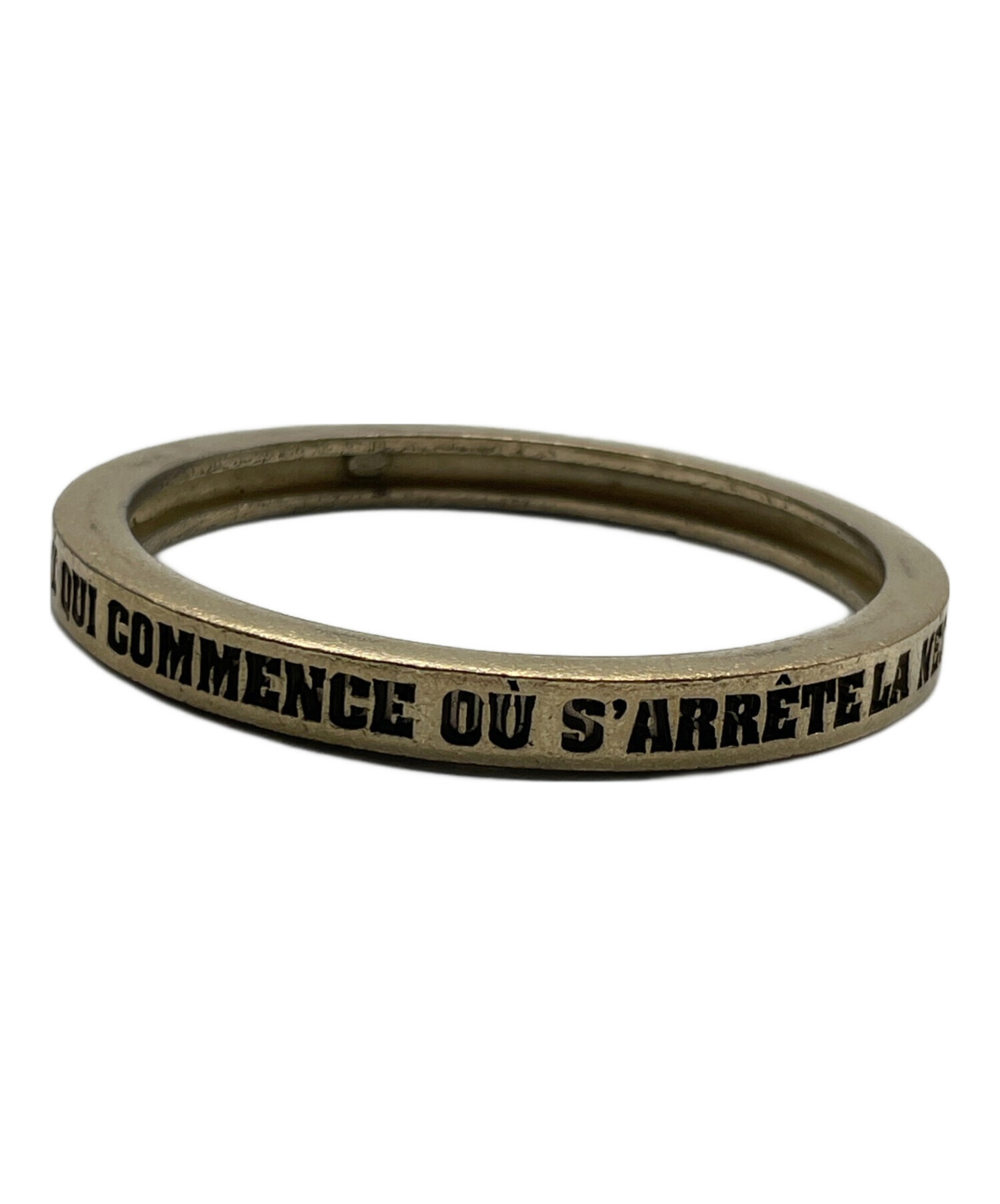 中古・古着通販】CHANEL (シャネル) ハングルブレスレット ゴールド