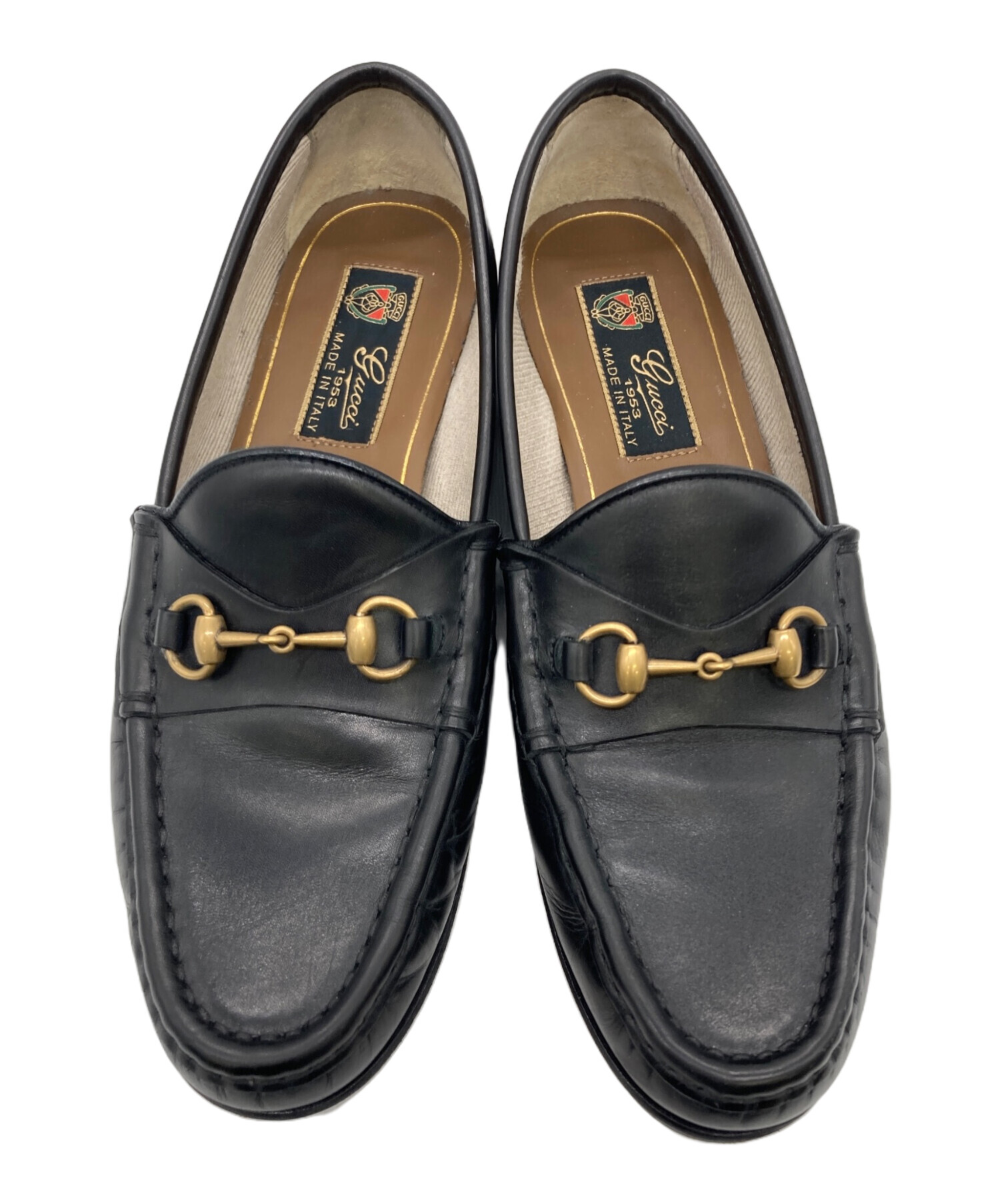 中古・古着通販】GUCCI (グッチ) 1953 ホースビットローファー
