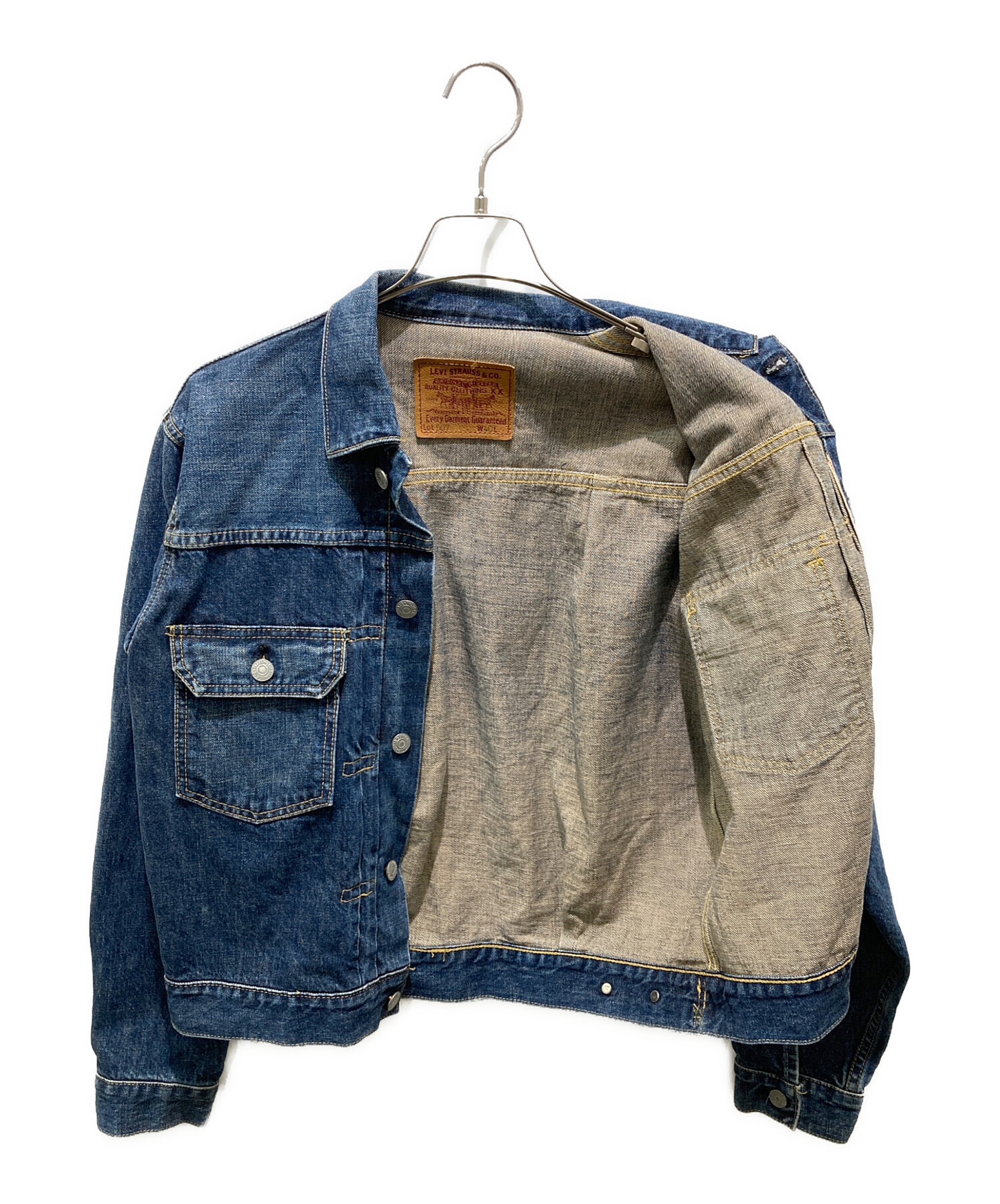 中古・古着通販】LEVI'S (リーバイス) デニムジャケット 71507-XX