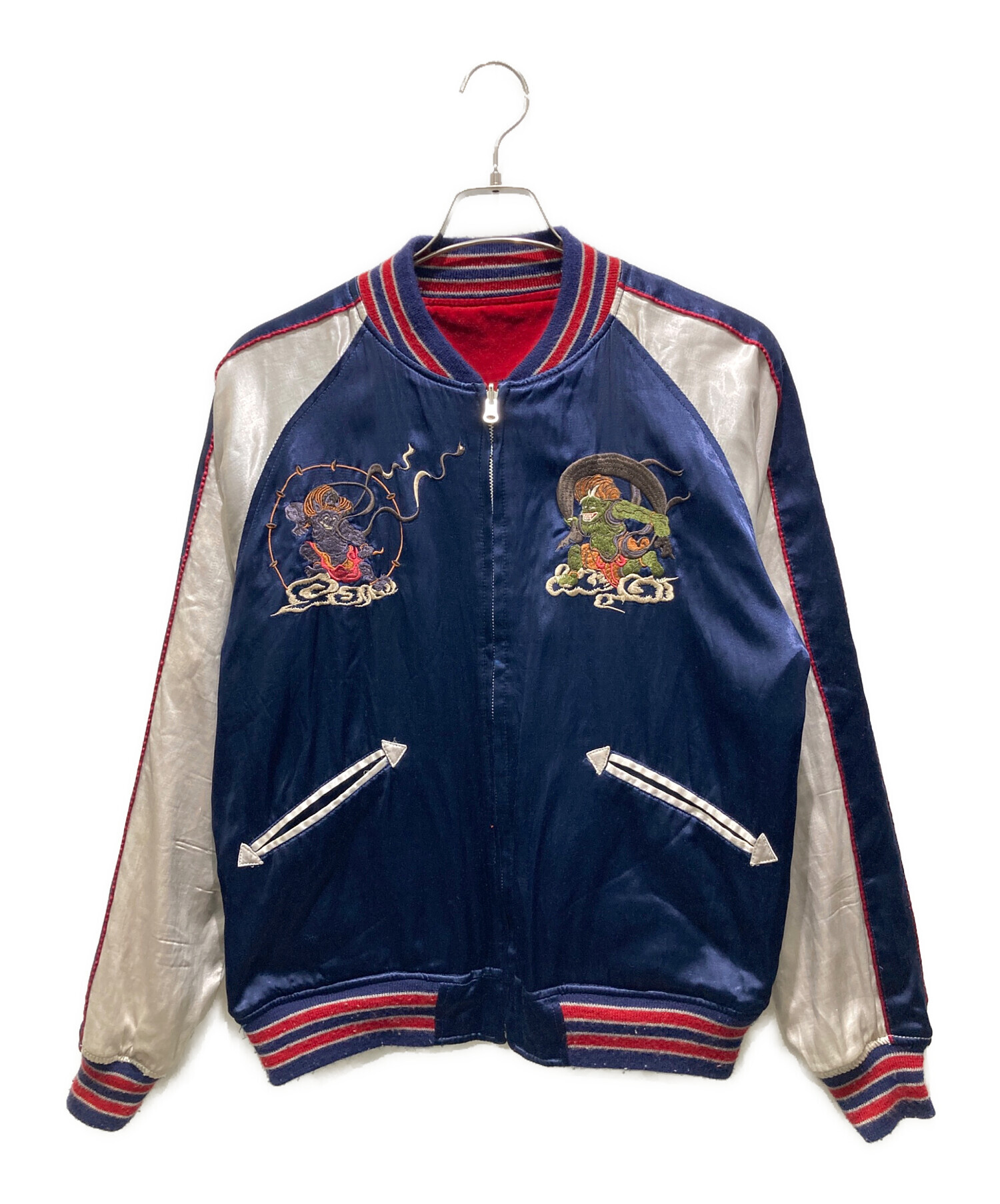 中古・古着通販】HOUSTON (ヒューストン) リバーシブルスカジャン