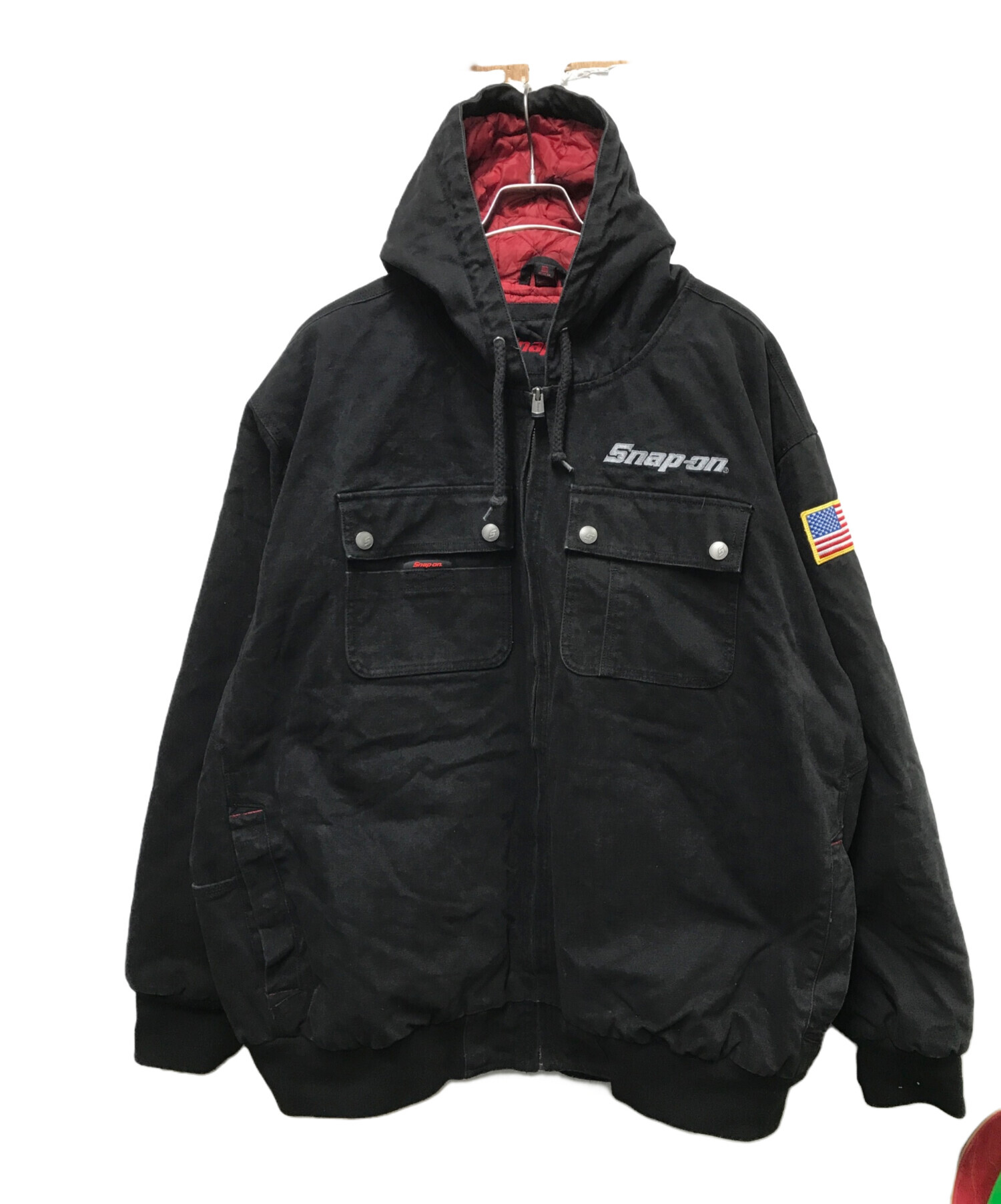 中古・古着通販】SNAP-ON (スナップオン) ダックジャケット ブラック
