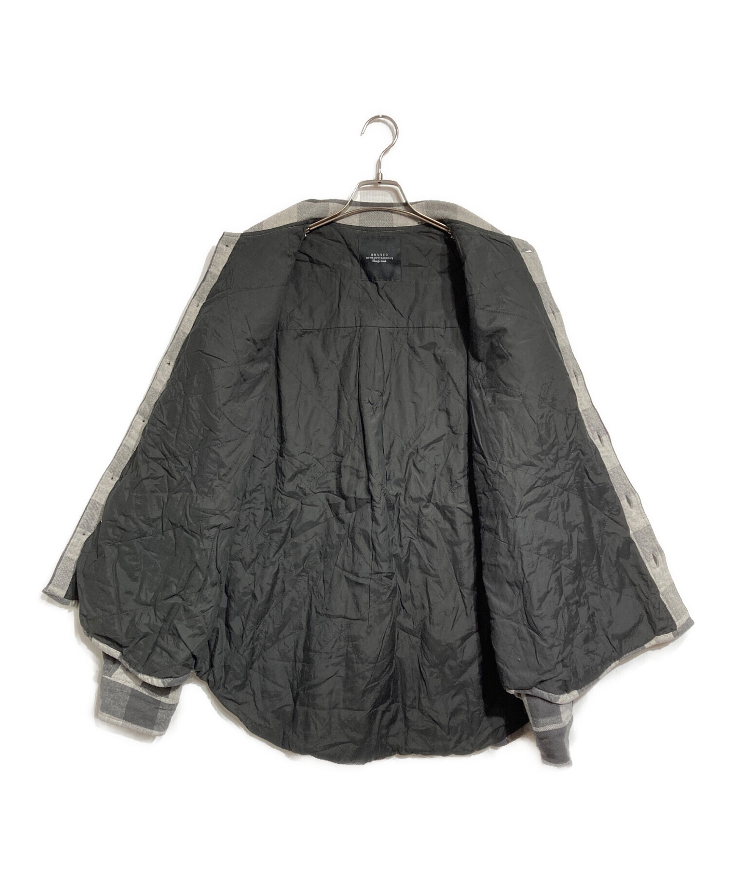 中古・古着通販】UNUSED (アンユーズド) CPOブロックチェックシャツ