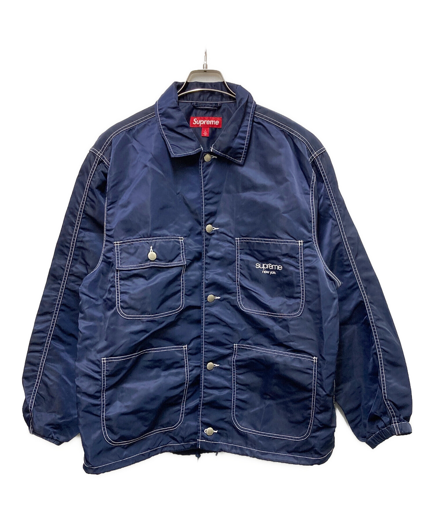 中古・古着通販】Supreme (シュプリーム) Nylon chore coat ネイビー