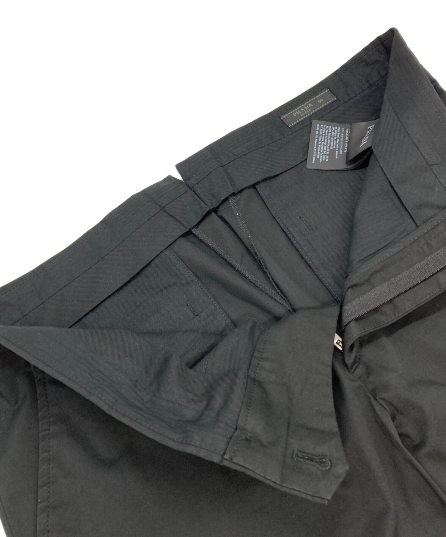 中古・古着通販】PRADA (プラダ) コットンスラックス/cotton slacks
