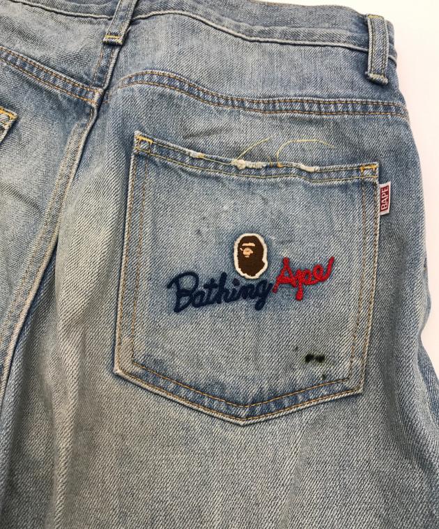 中古・古着通販】A BATHING APE (ア ベイシング エイプ) STONE WASHED