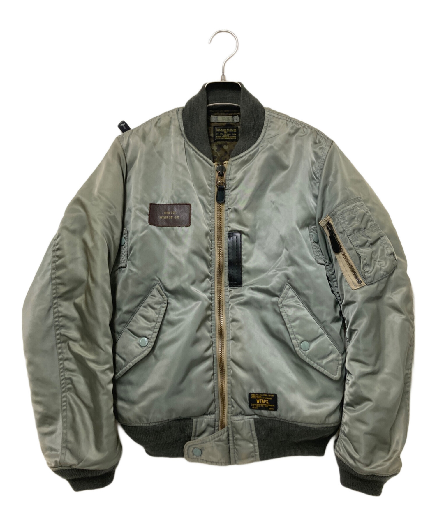 中古・古着通販】WTAPS (ダブルタップス) MA-1ジャケット グリーン