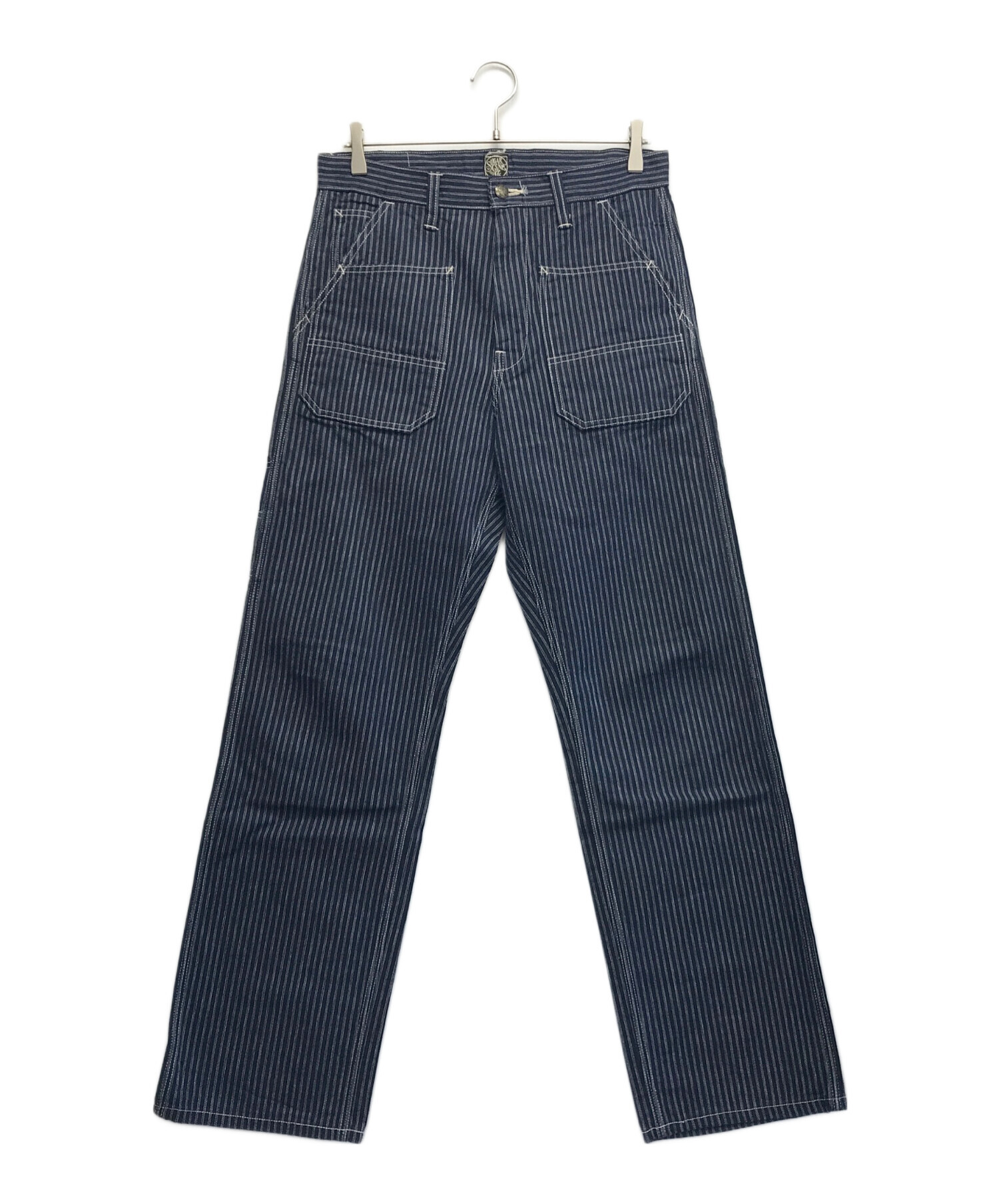中古・古着通販】SUGAR CANE (シュガーケーン) ウォバッシュストライプ