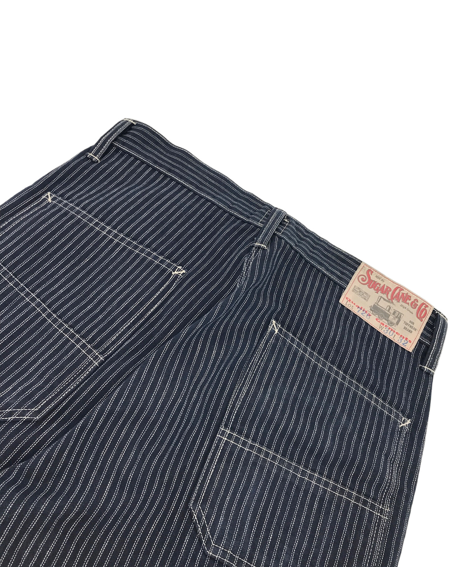 中古・古着通販】SUGAR CANE (シュガーケーン) ウォバッシュストライプ