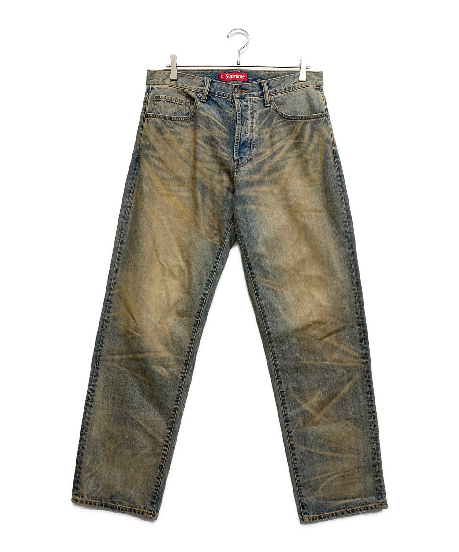 中古・古着通販】Supreme (シュプリーム) Regular Jeanデニムパンツ