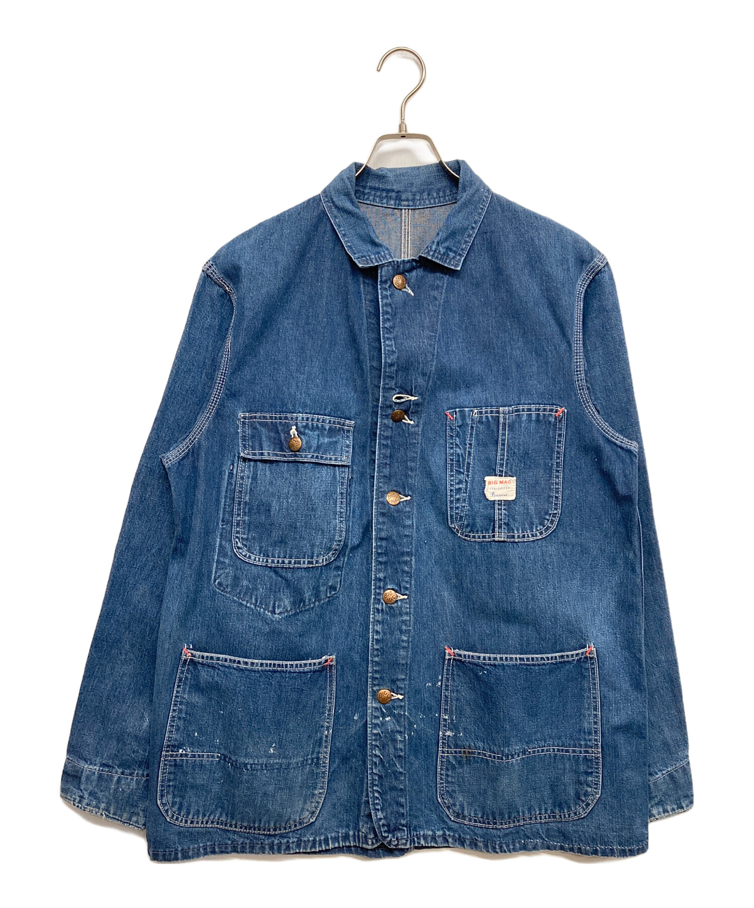 中古・古着通販】big mac (ビッグマック) 60sカバーオール インディゴ