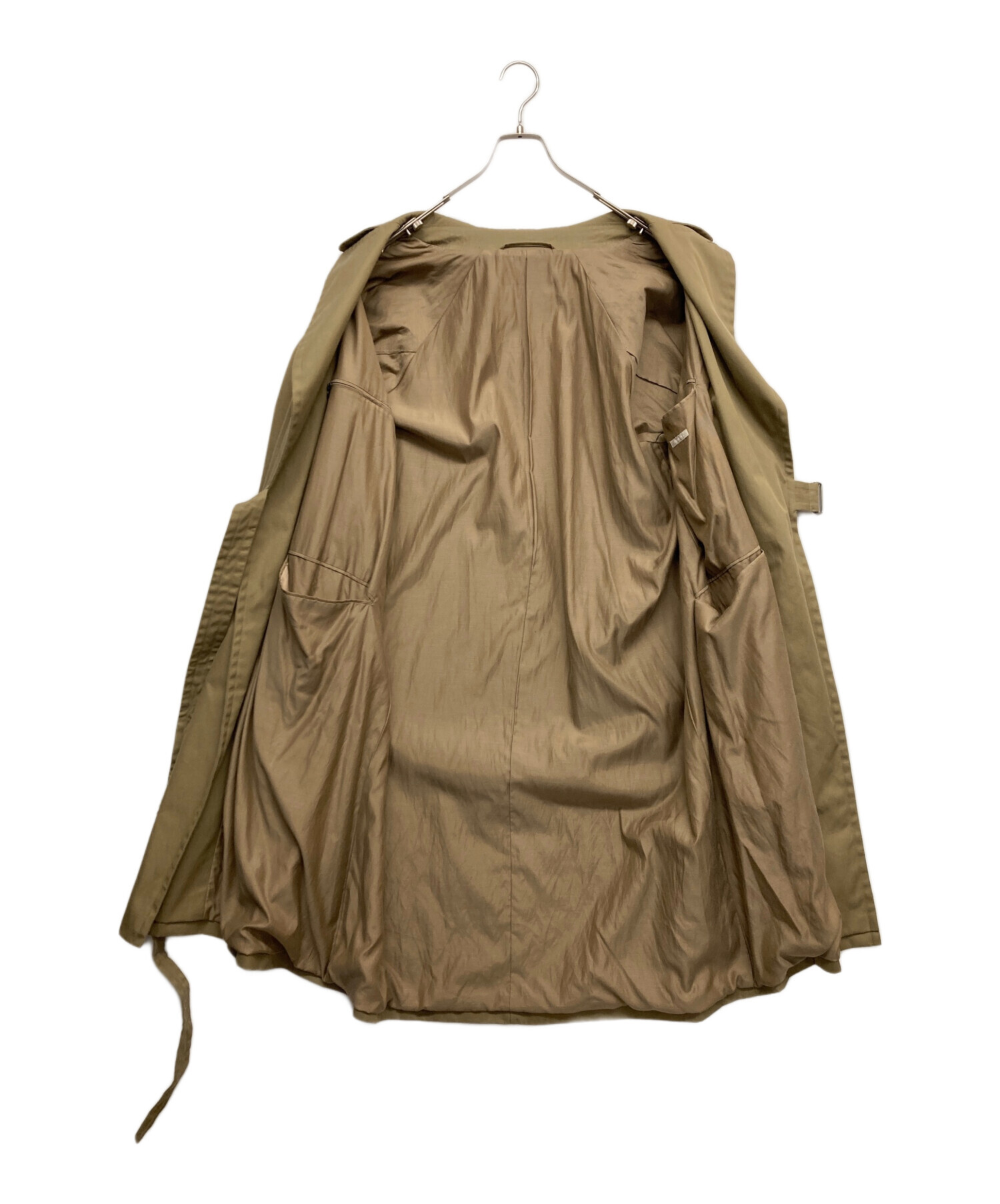 中古・古着通販】COMOLI (コモリ) タイロッケンコート ベージュ サイズ