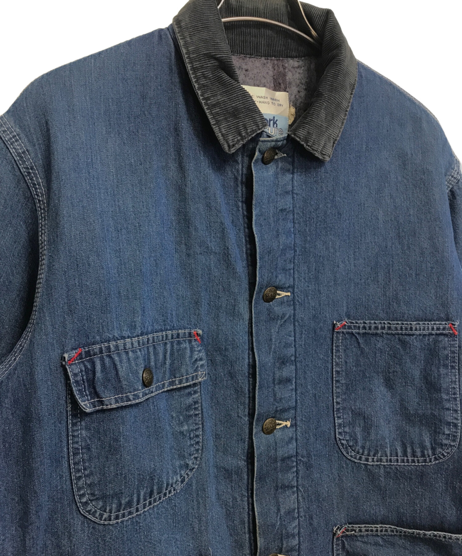 中古・古着通販】Sears (シアーズ) 裏地ブランケットデニム