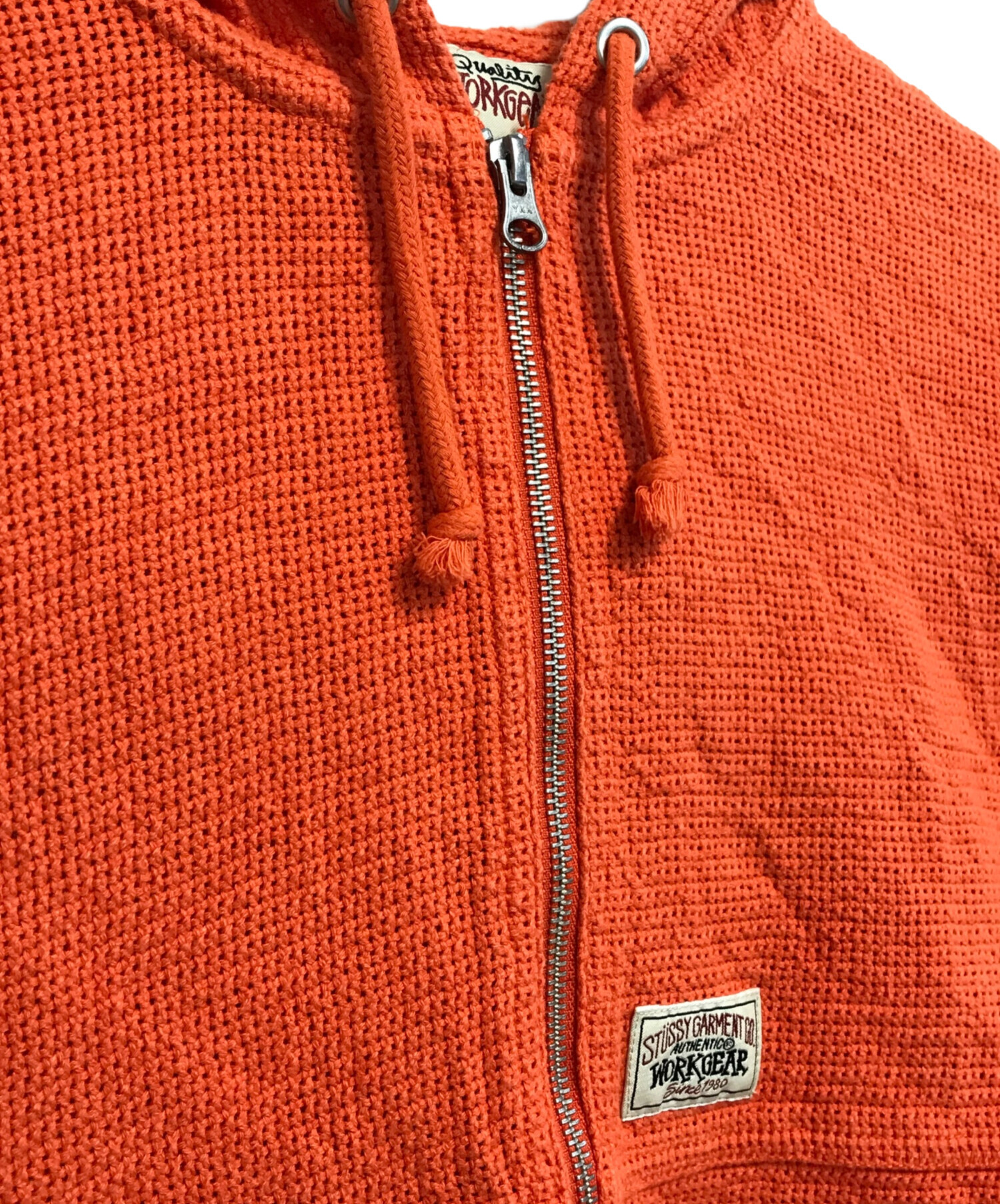 中古・古着通販】stussy (ステューシー) メッシュジップパーカー