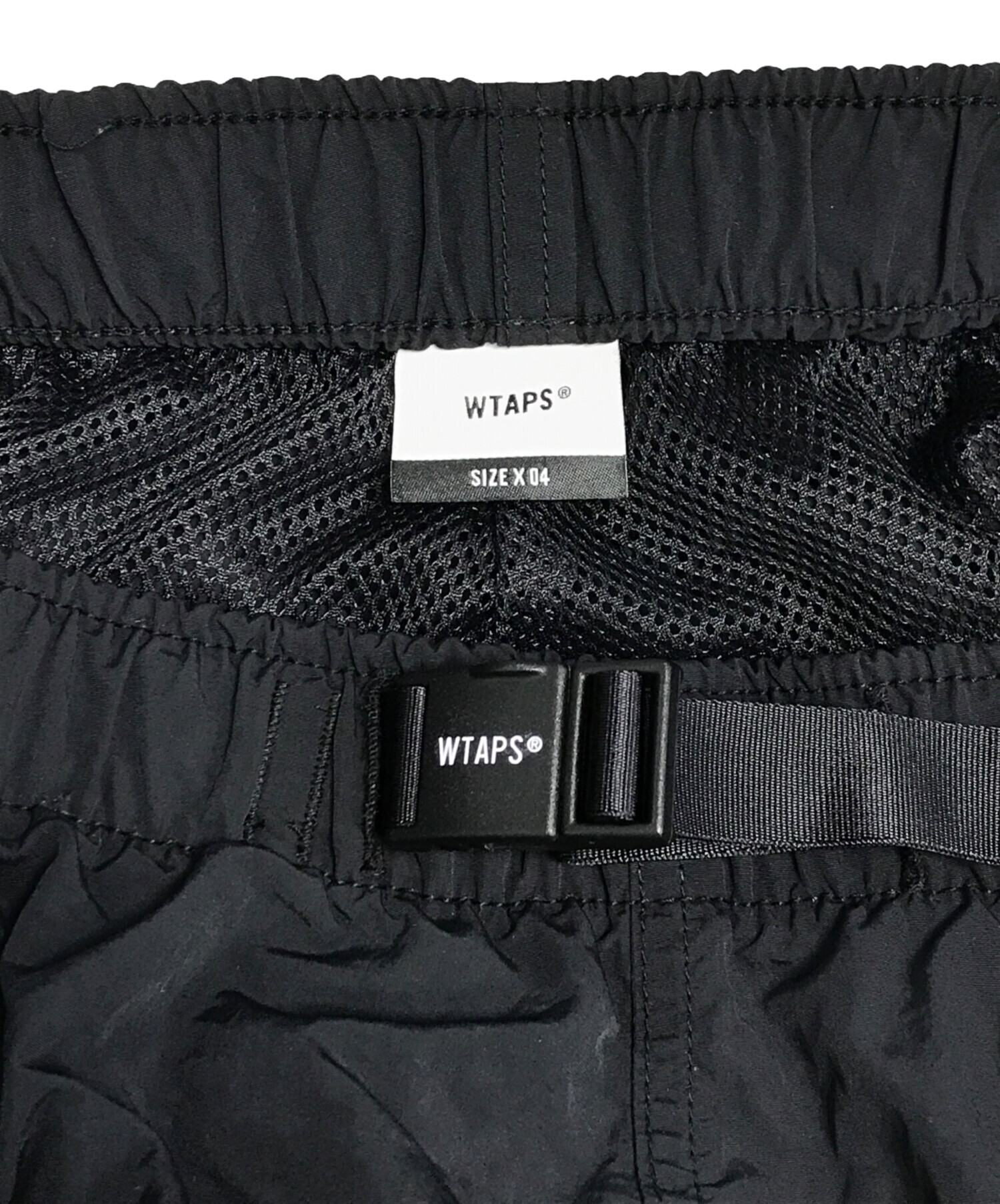 中古・古着通販】WTAPS (ダブルタップス) ナイロンパンツ ブラック