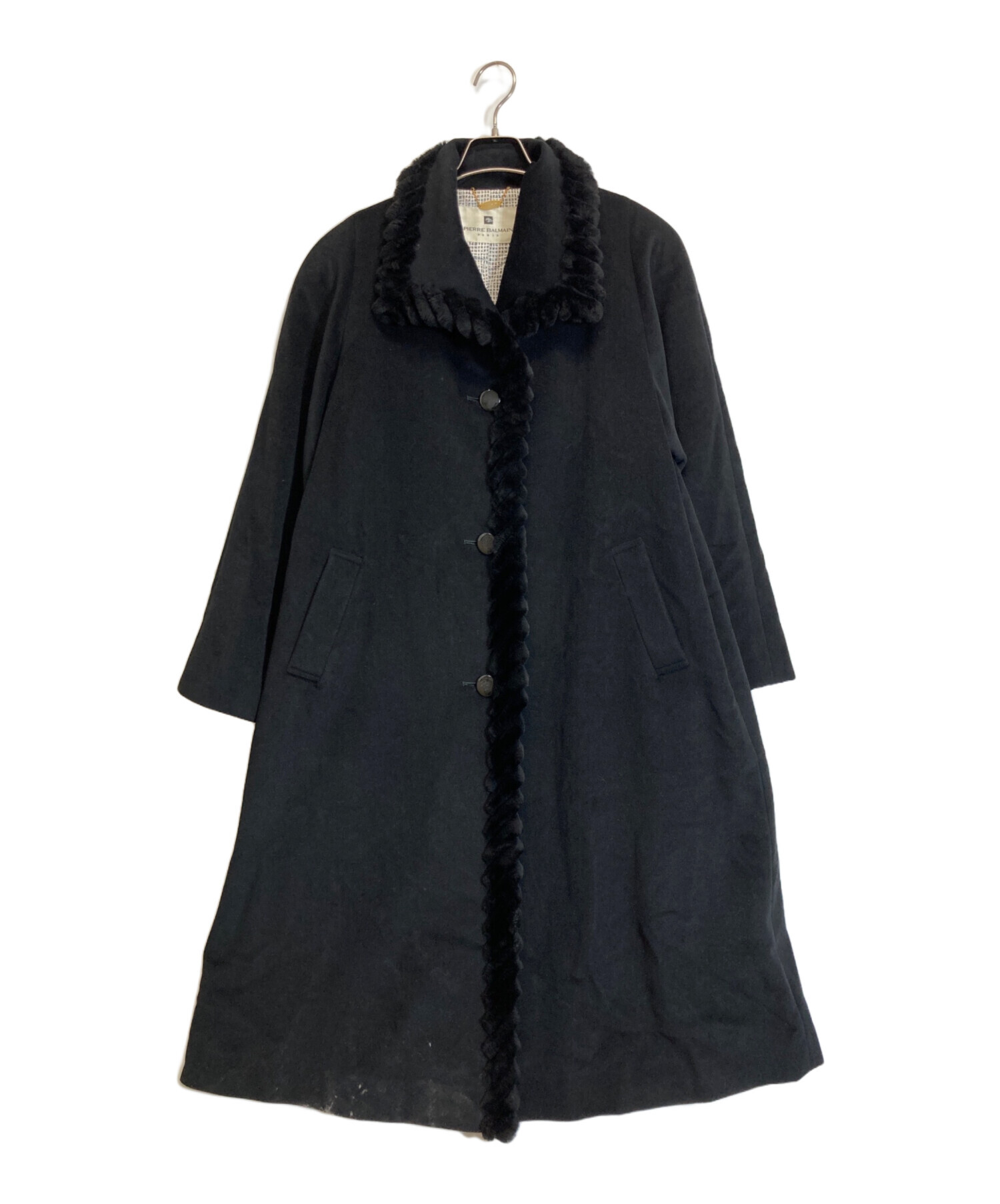 中古・古着通販】PIERRE BALMAIN (ピエール バルマン) ファー付き