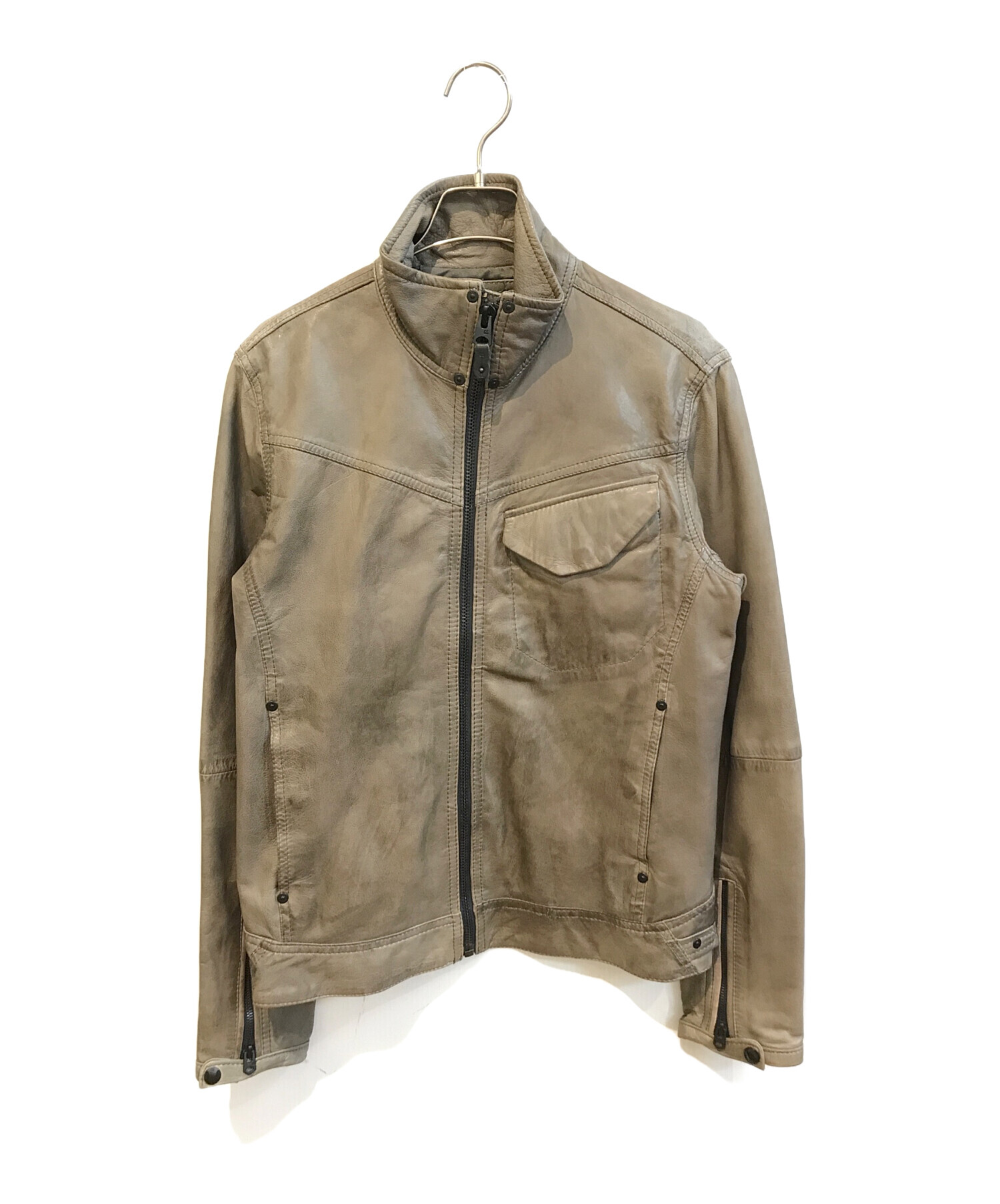 中古・古着通販】G-STAR RAW (ジースターロゥ) レザージャケット
