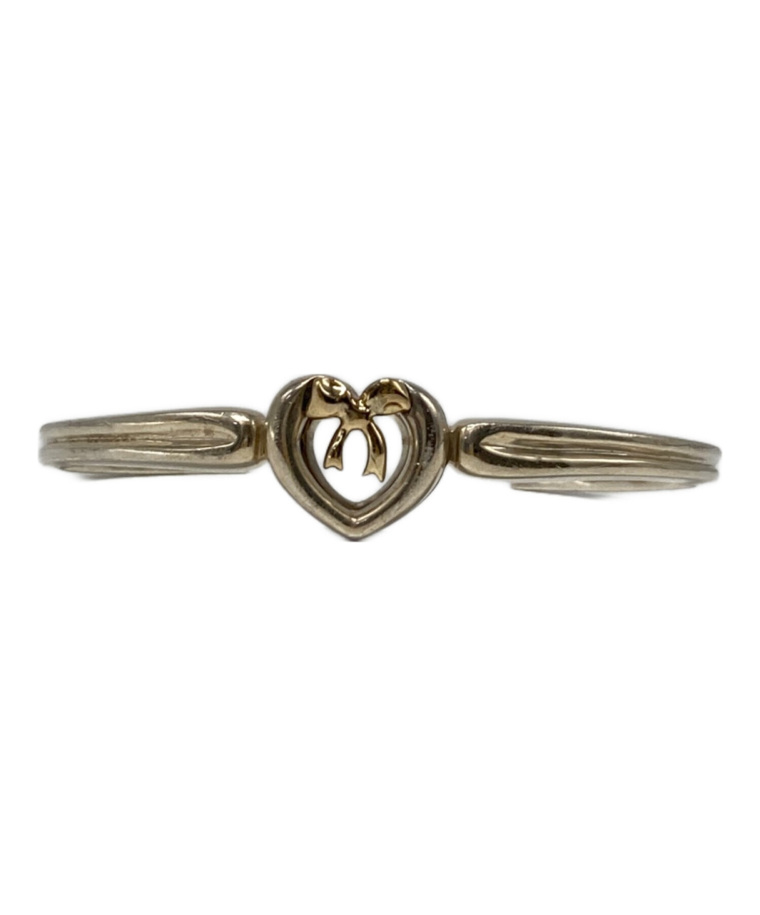 中古・古着通販】TIFFANY & Co. (ティファニー) ハートリボンバングル
