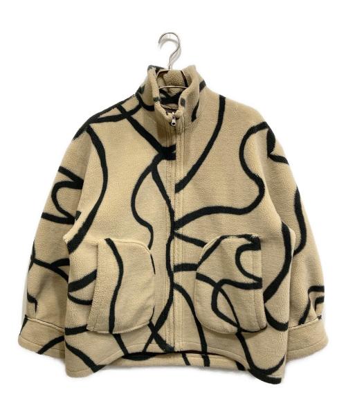 中古・古着通販】AMERI (アメリ) 2WAY REVERSIBLE BOA JACKET ベージュ