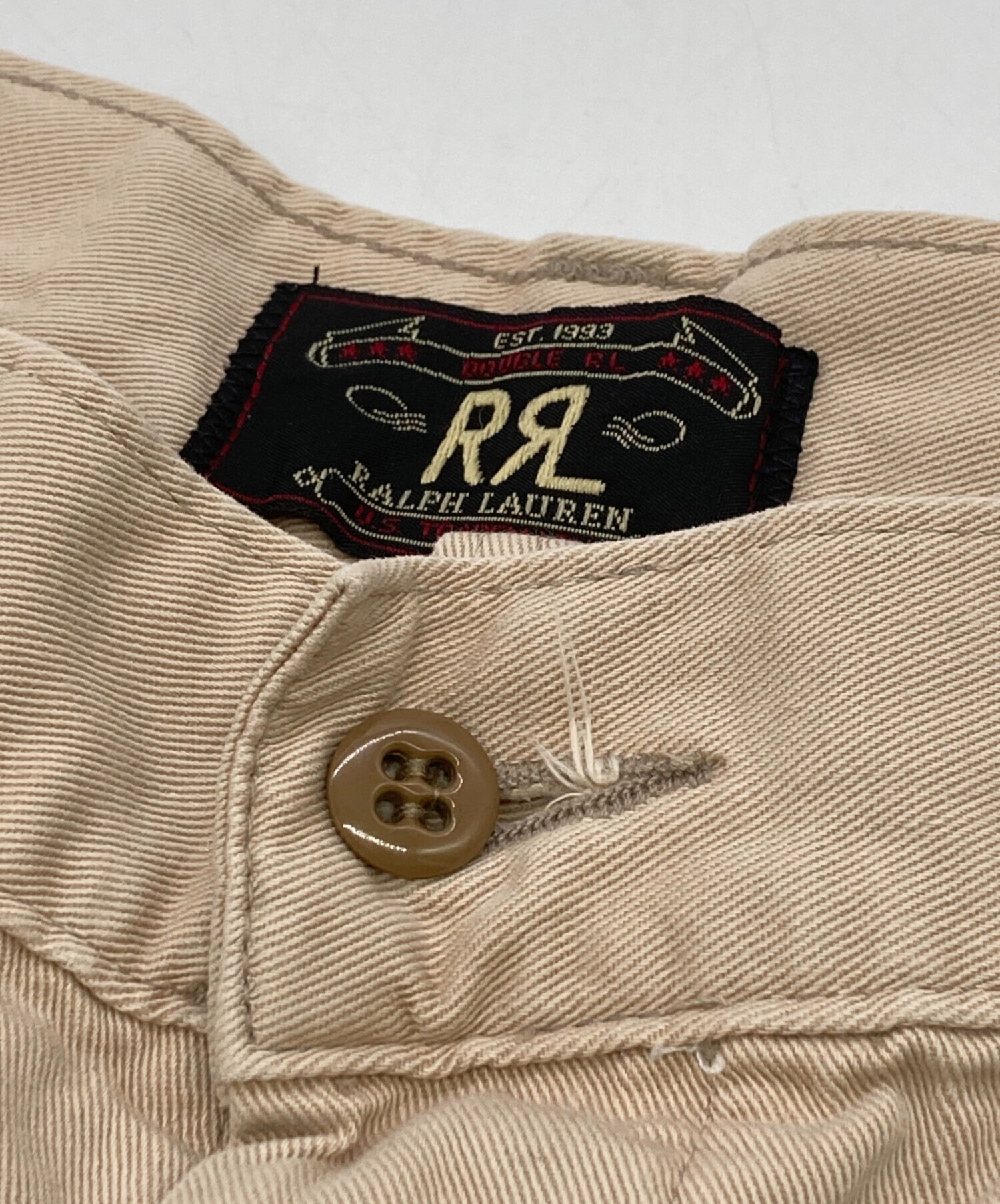 中古・古着通販】RRL (ダブルアールエル) 90Sチノパンツ ベージュ