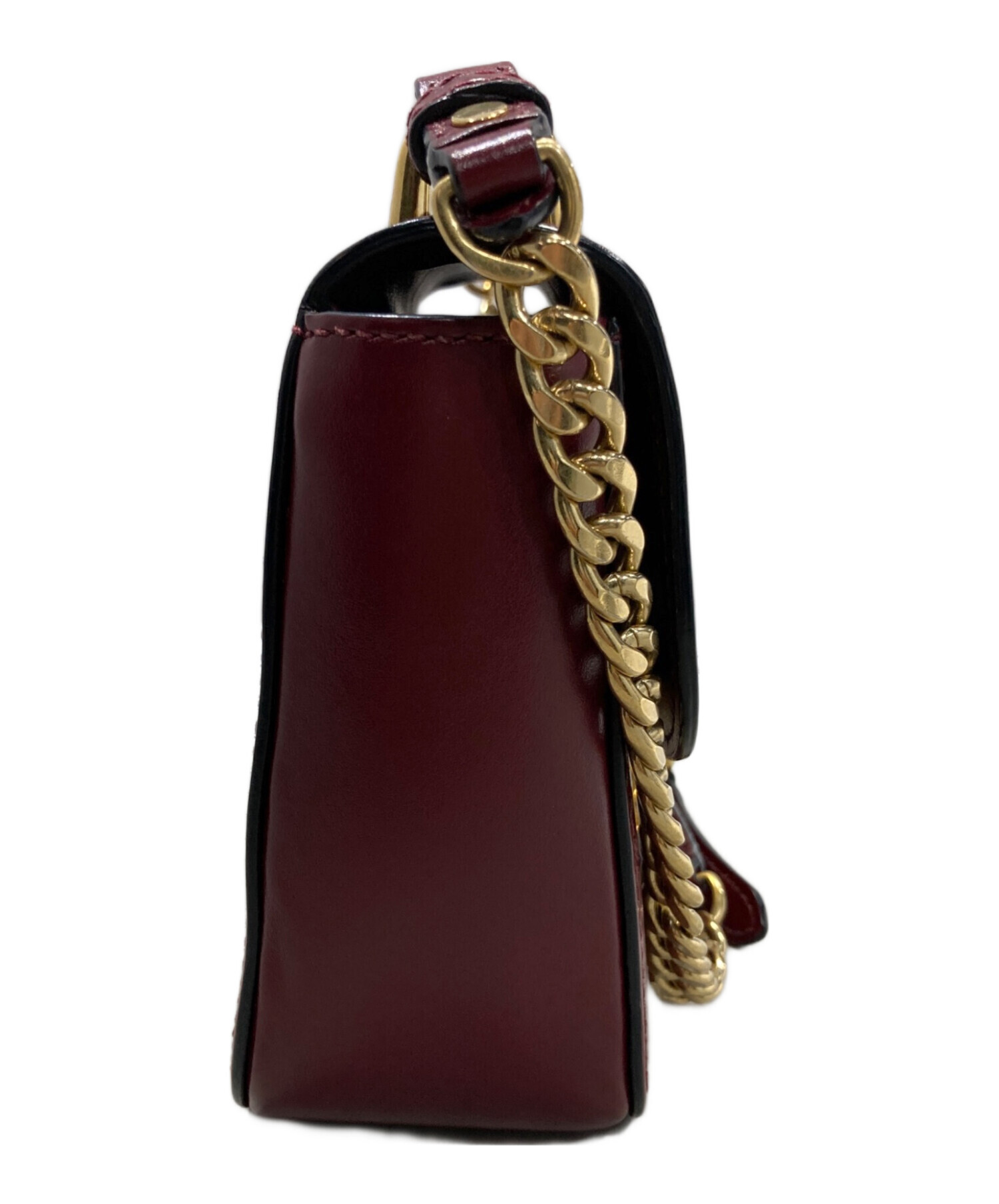 中古・古着通販】MIU MIU (ミュウミュウ) ショルダーバッグ レッド