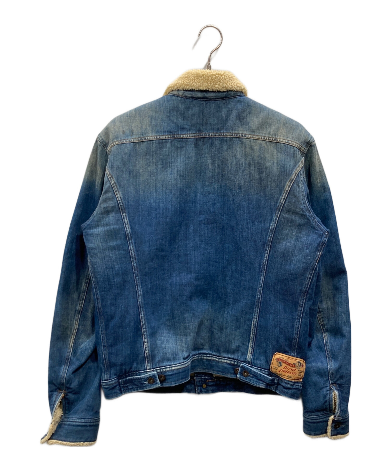 中古・古着通販】DIESEL (ディーゼル) 裏ボアデニムジャケット