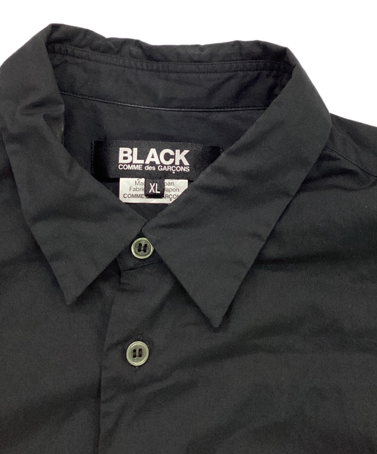 COMME des GARÇONS BLACK 長袖シャツ M ブラック Black Comme des