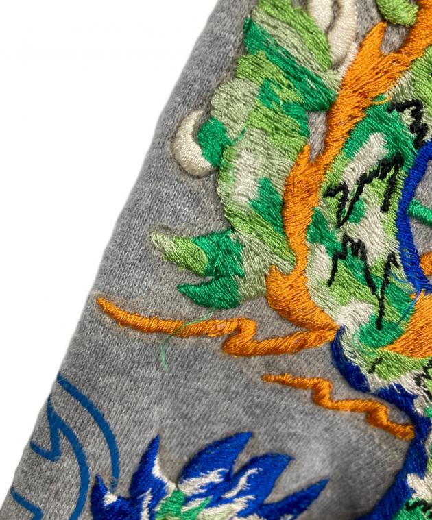 中古・古着通販】GUCCI (グッチ) クラシックロゴドラゴン刺繍フーディ