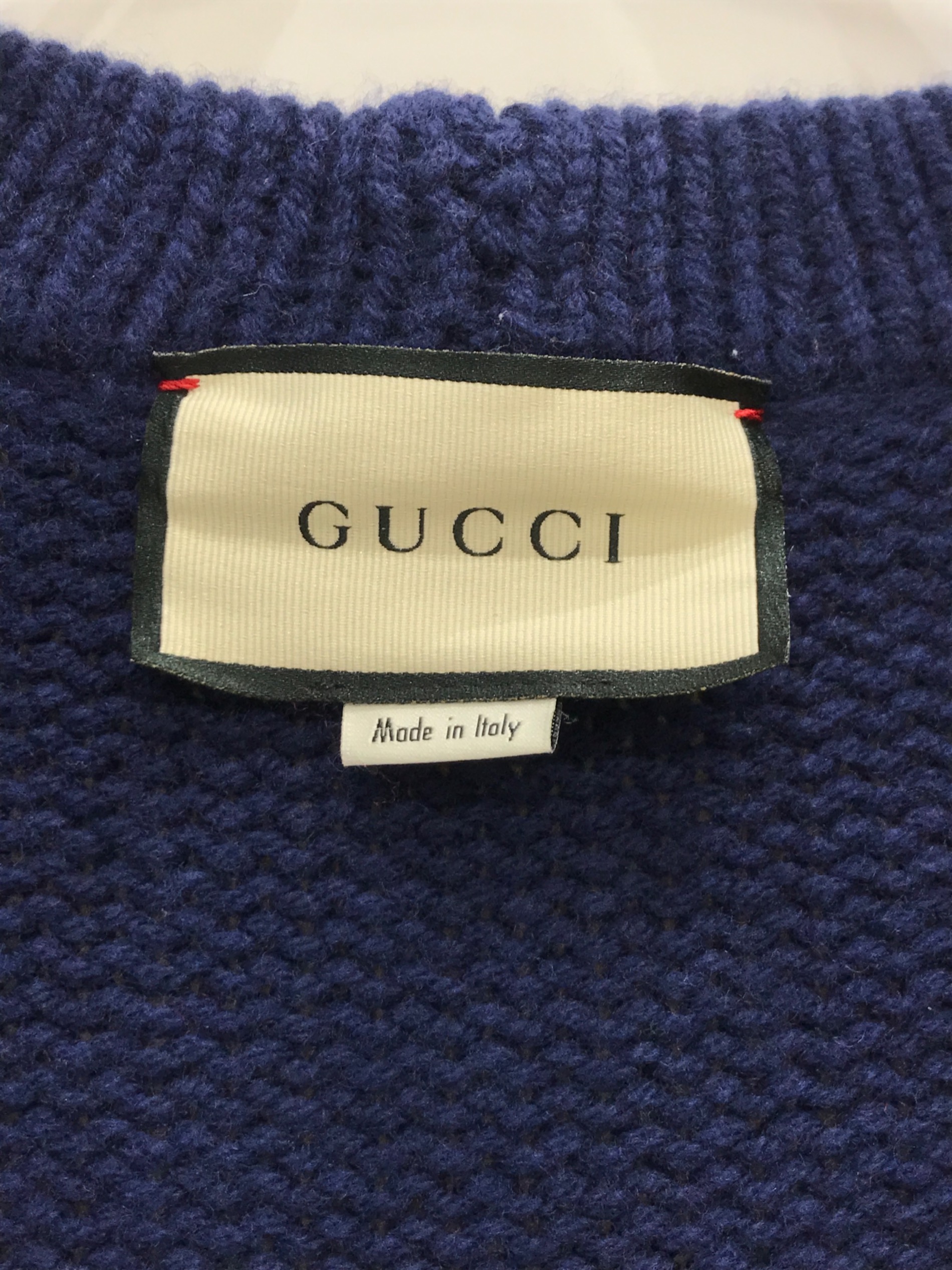中古・古着通販】GUCCI (グッチ) オーバーサイズ ケーブルニット