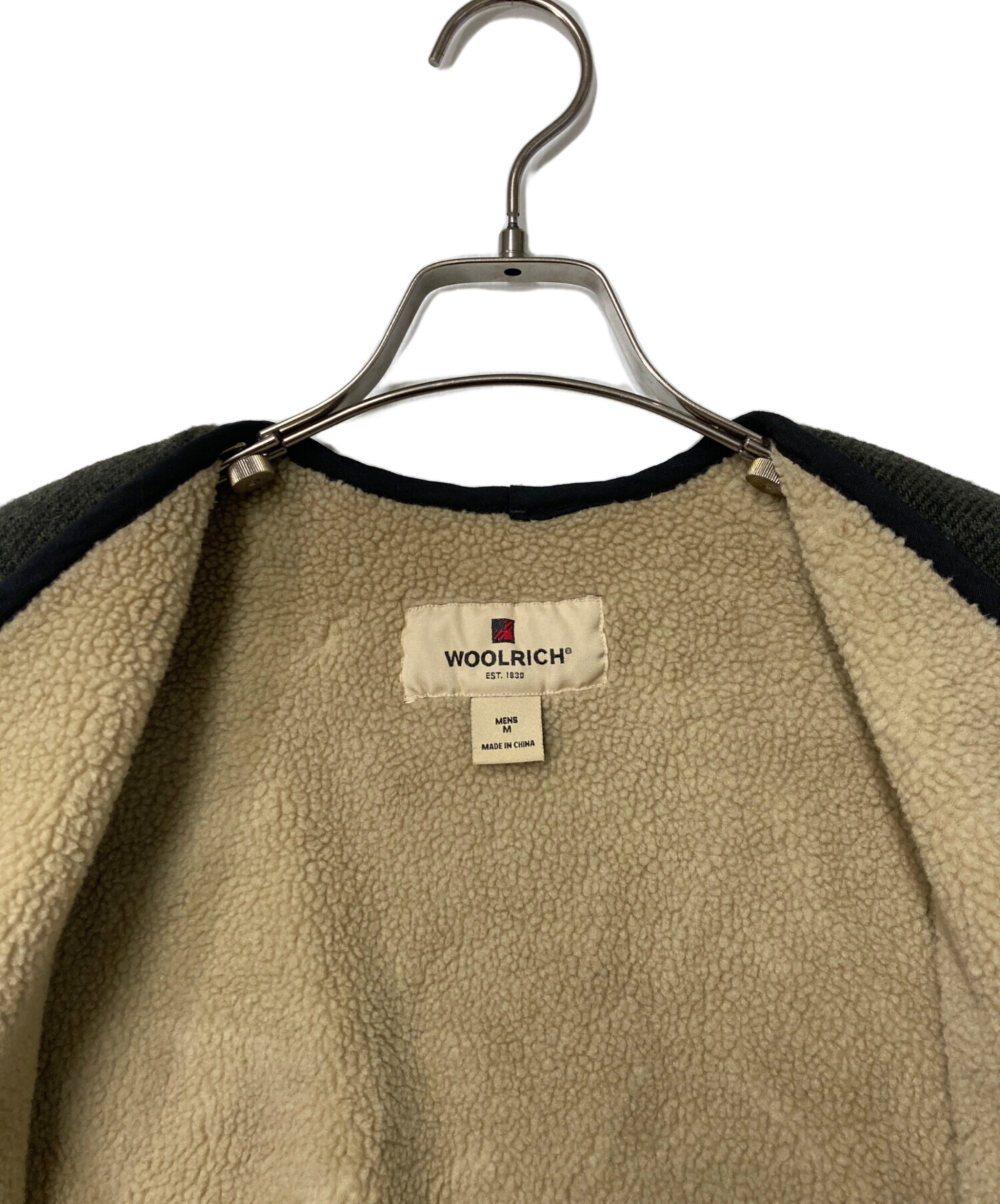 中古・古着通販】WOOLRICH (ウールリッチ) 裏地ボアウールベスト