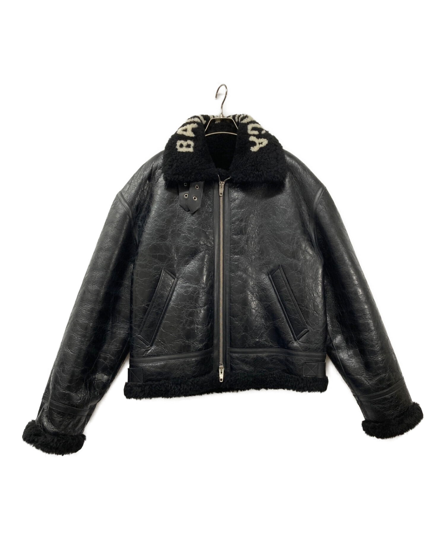 中古・古着通販】BALENCIAGA (バレンシアガ) 17AW シアリングボンバー