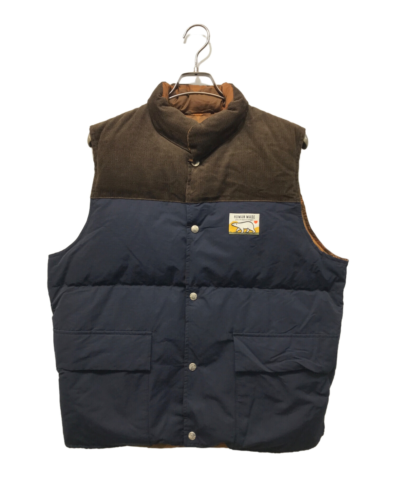 中古・古着通販】HUMAN MADE (ヒューマンメイド) リバーシブルダウン
