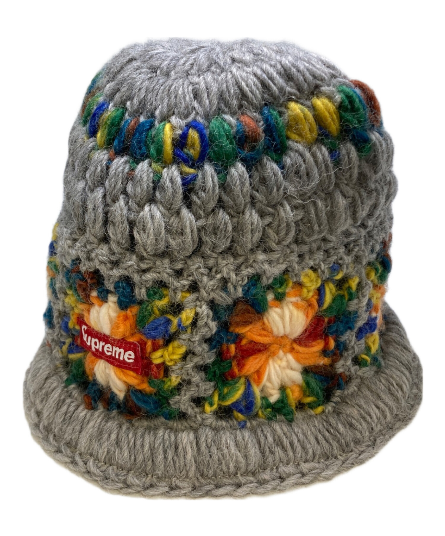 中古・古着通販】Supreme (シュプリーム) crochet beanie グレー