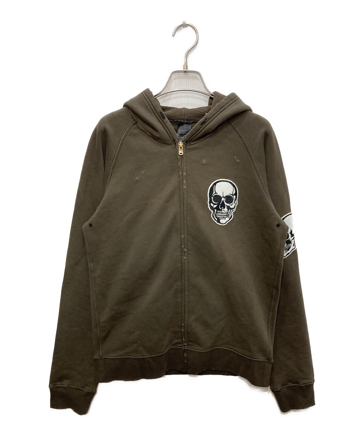 中古・古着通販】NUMBER (N)INE (ナンバーナイン) スカルジップアップ