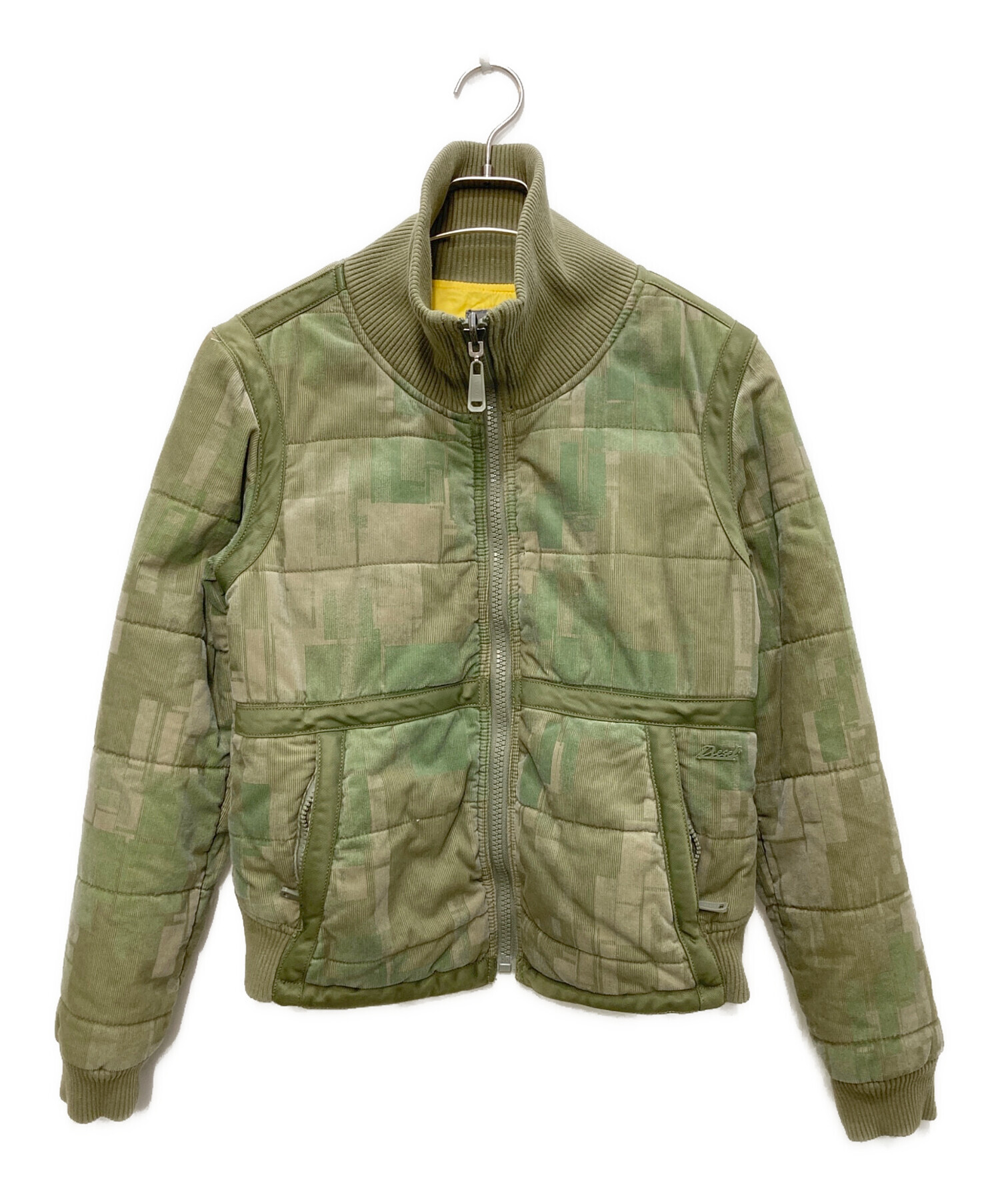 中古・古着通販】DIESEL (ディーゼル) ミリタリー中綿ジャケット