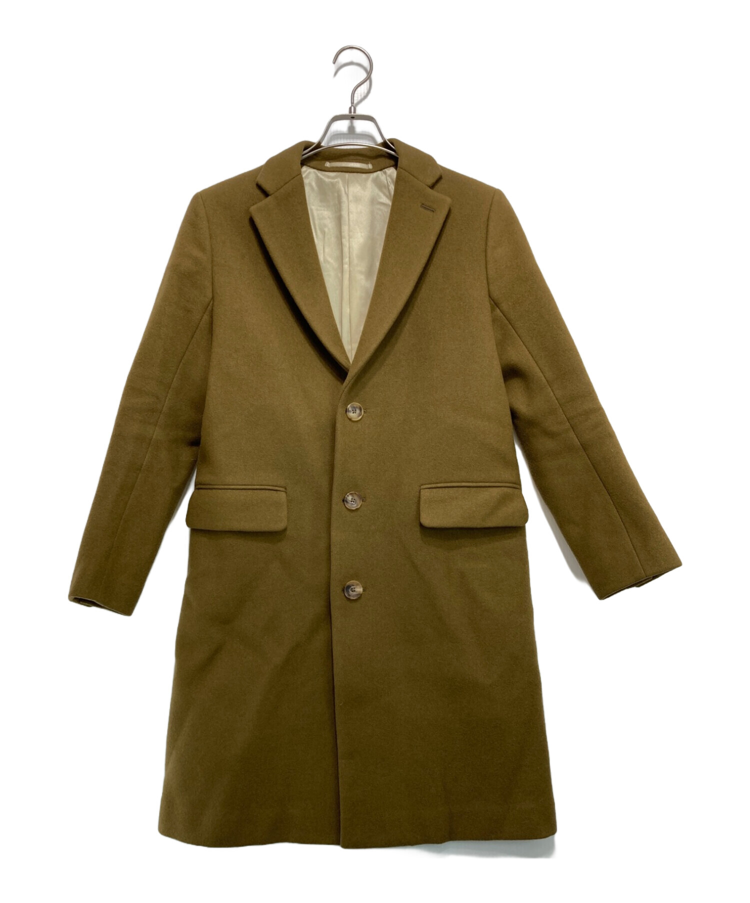 中古・古着通販】SCYEBASICS (サイベーシックス) コート オリーブ