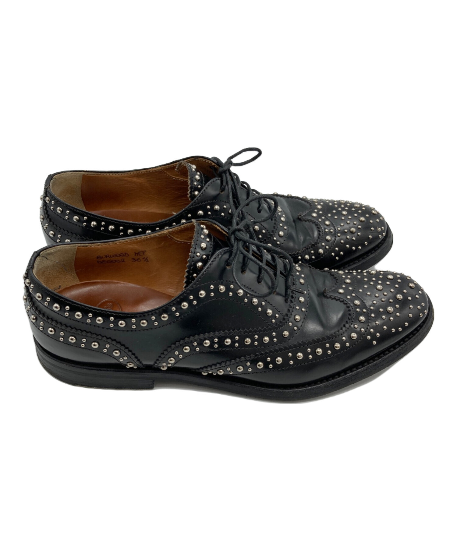 中古・古着通販】CHURCH'S (チャーチ) Burwood Met スタッズレザー