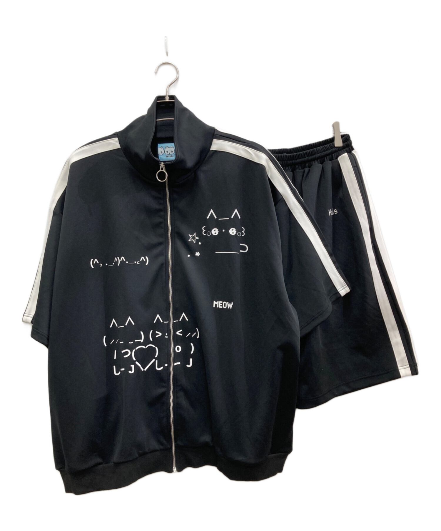 中古・古着通販】Hauls (ハウルズ) 顔文字ジャージパンツセットアップ