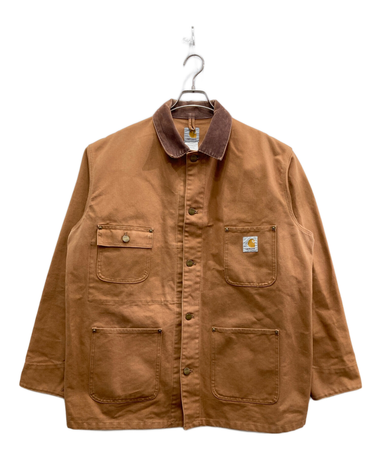 中古・古着通販】CarHartt (カーハート) ダックカバーオール ブラウン