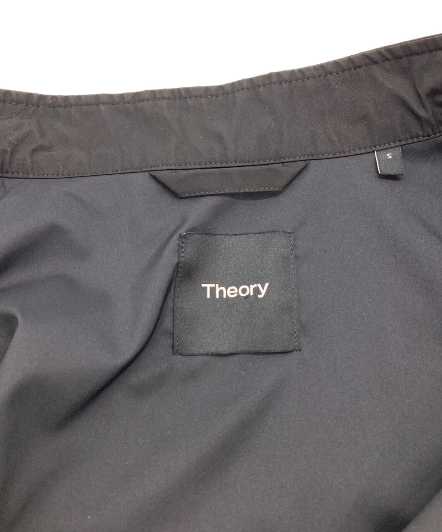中古・古着通販】theory (セオリー) ミリタリージャケット ブラック