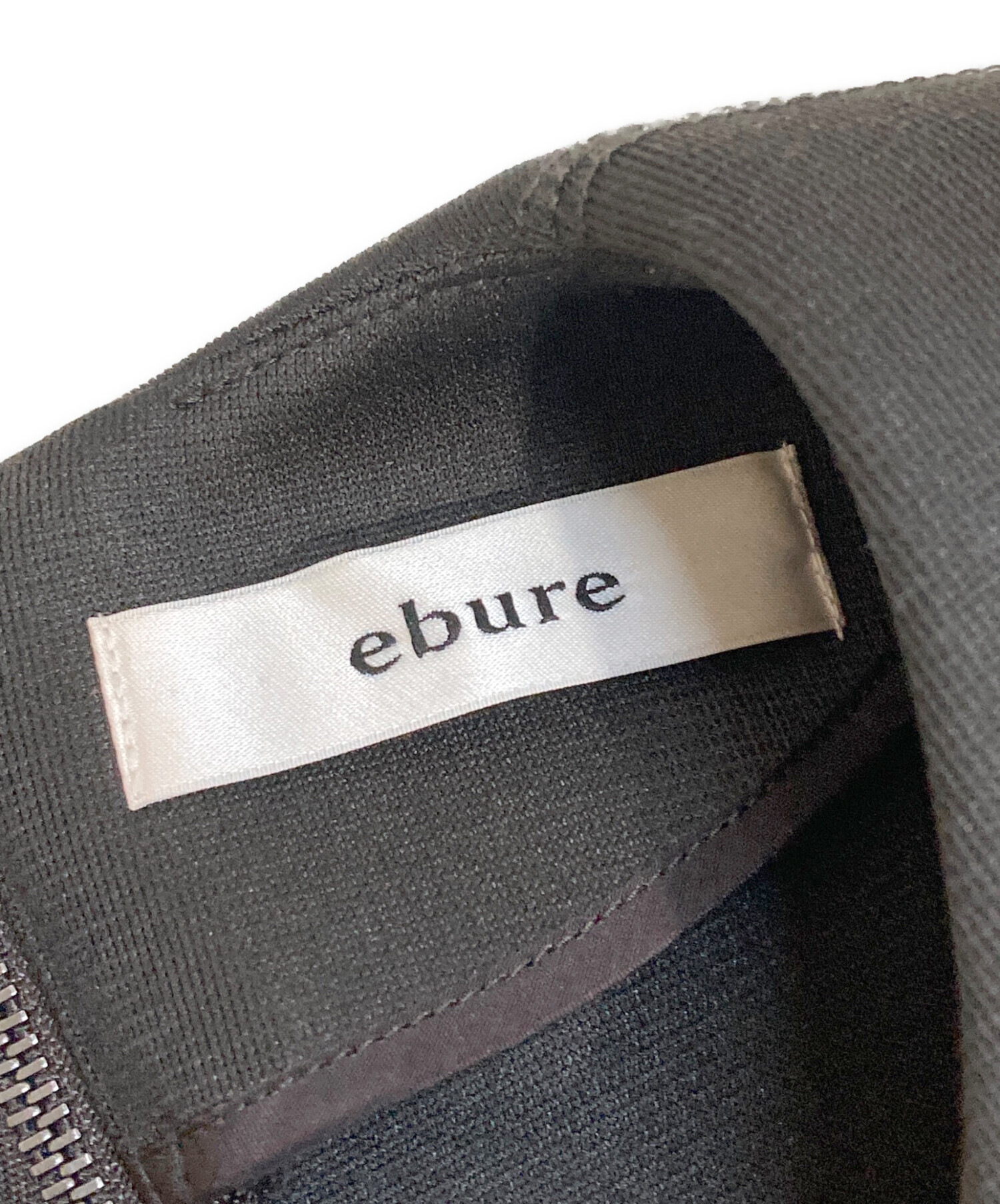 中古・古着通販】ebure (エブール) ダブルラッセルクルーネック