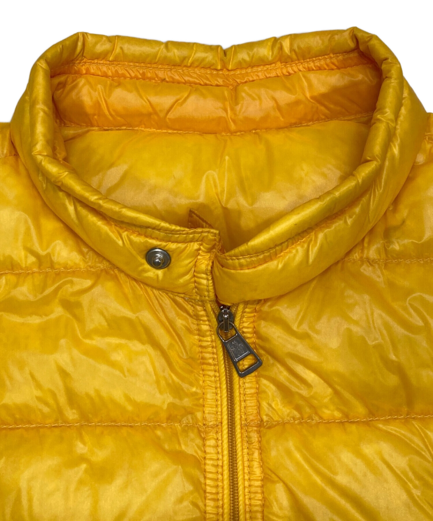 中古・古着通販】MONCLER (モンクレール) ライトダウンベスト イエロー
