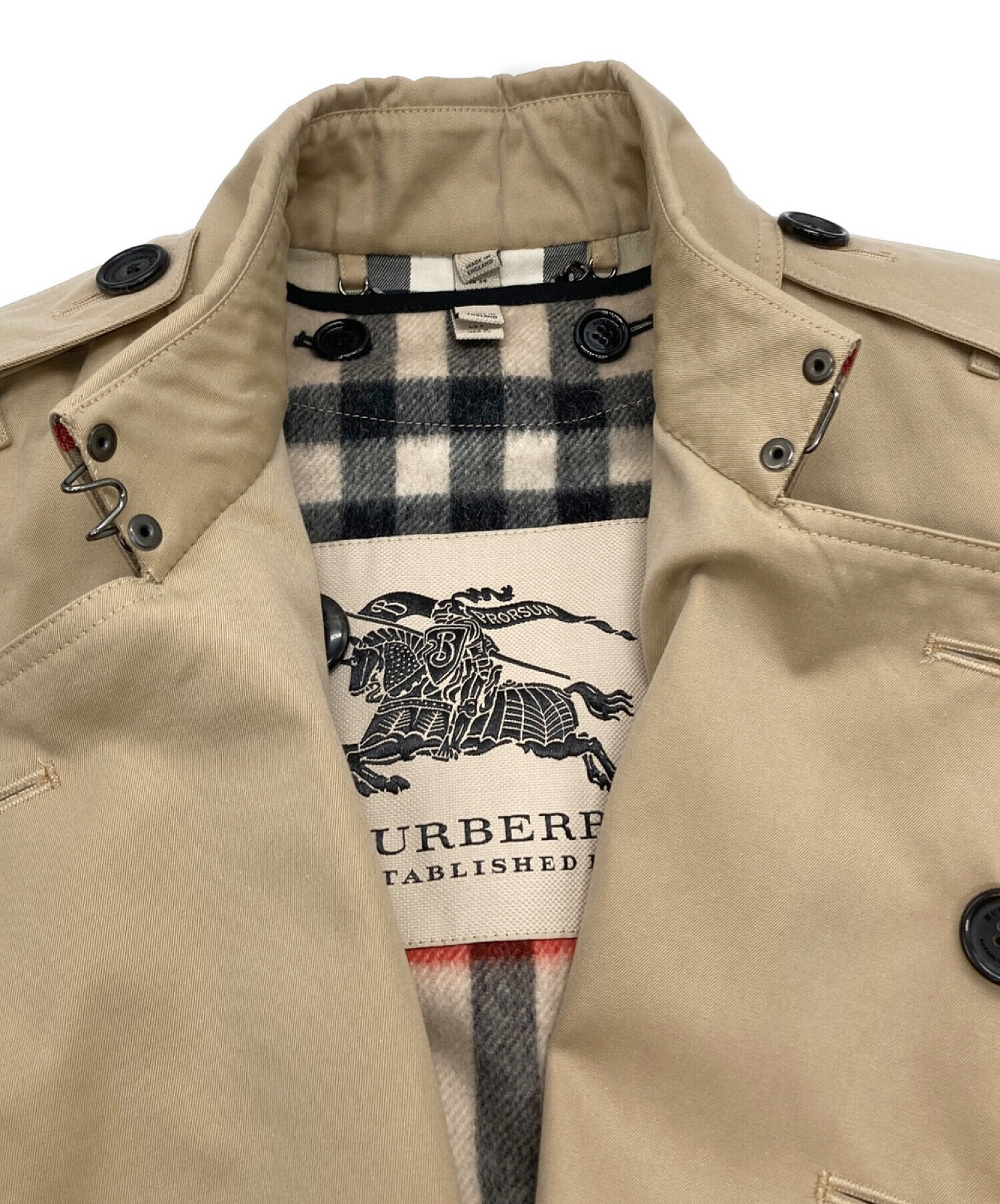 中古・古着通販】BURBERRY (バーバリー) ライナー付トレンチコート