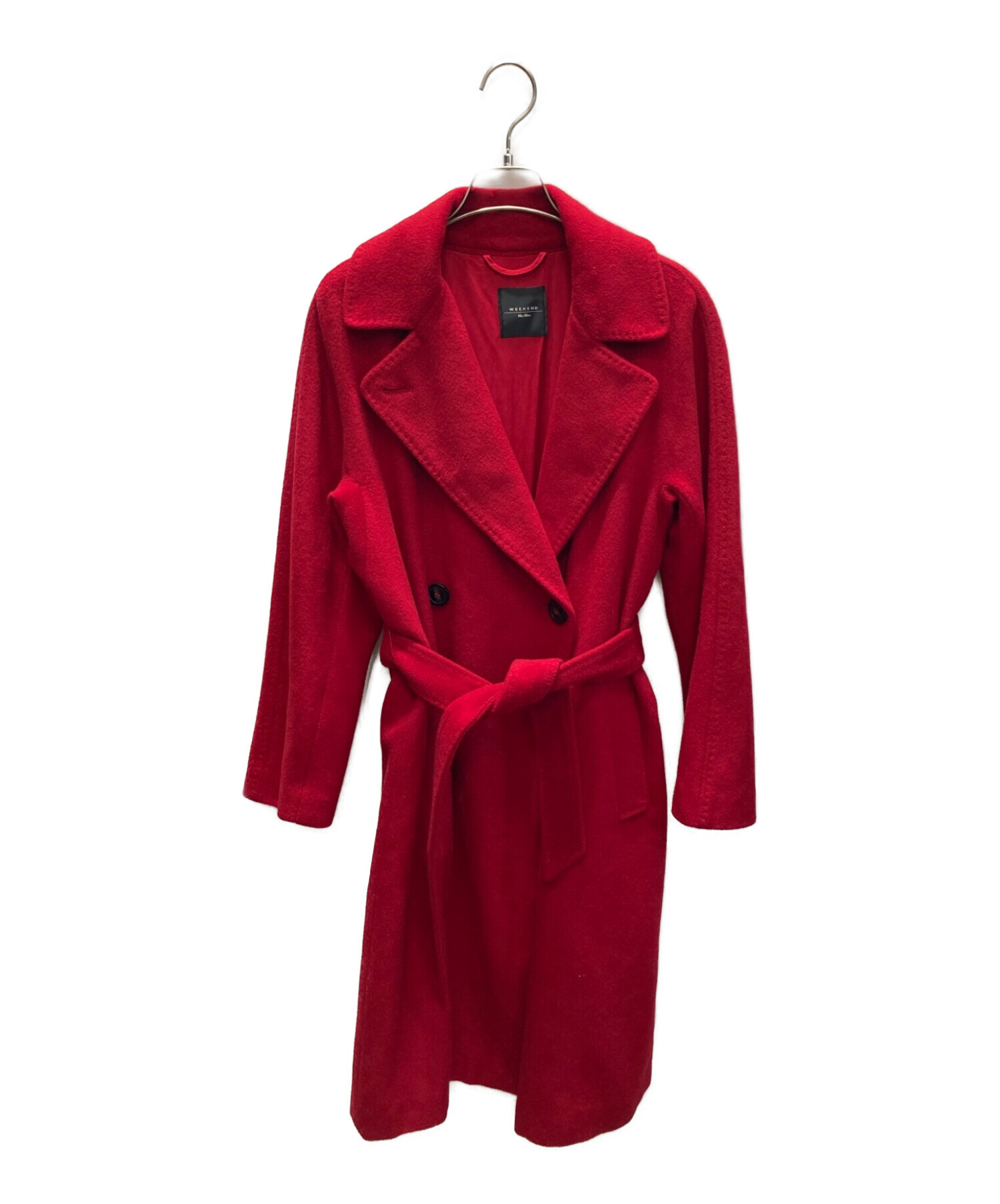 中古・古着通販】MaxMara (マックスマーラ) ベルテッドロングコート