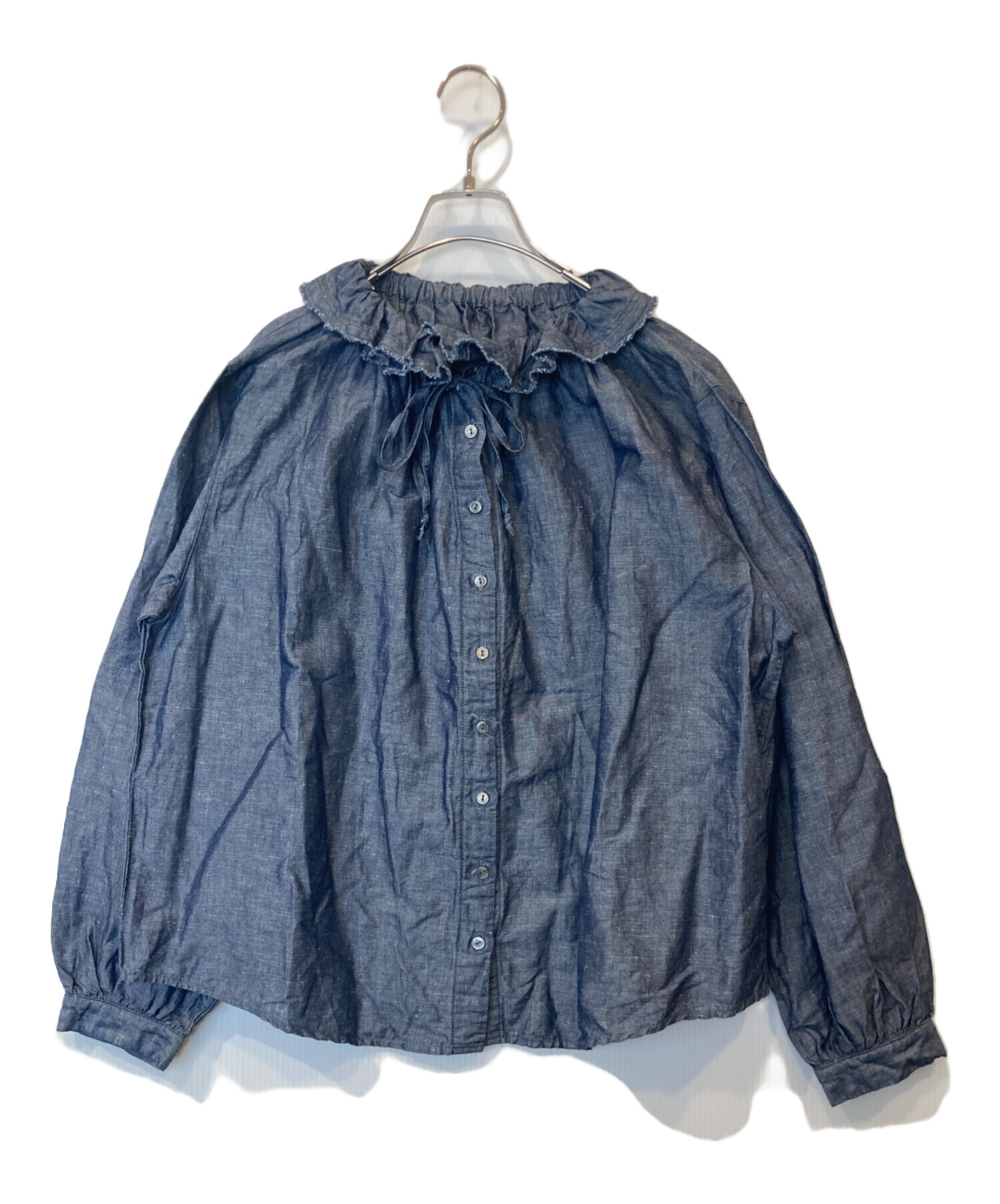 中古・古着通販】nest Robe (ネストローブ) コットンリネンダンガリー