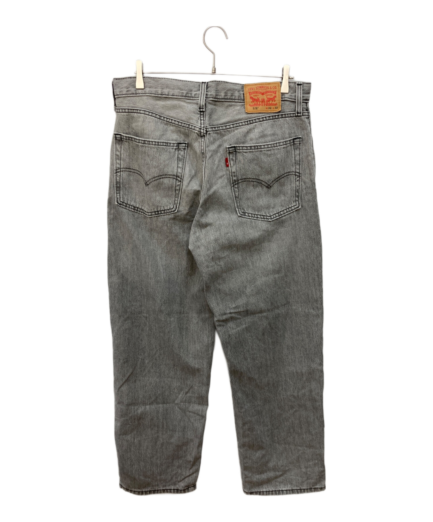 中古・古着通販】LEVI'S (リーバイス) 578 バギージーンズ グレー
