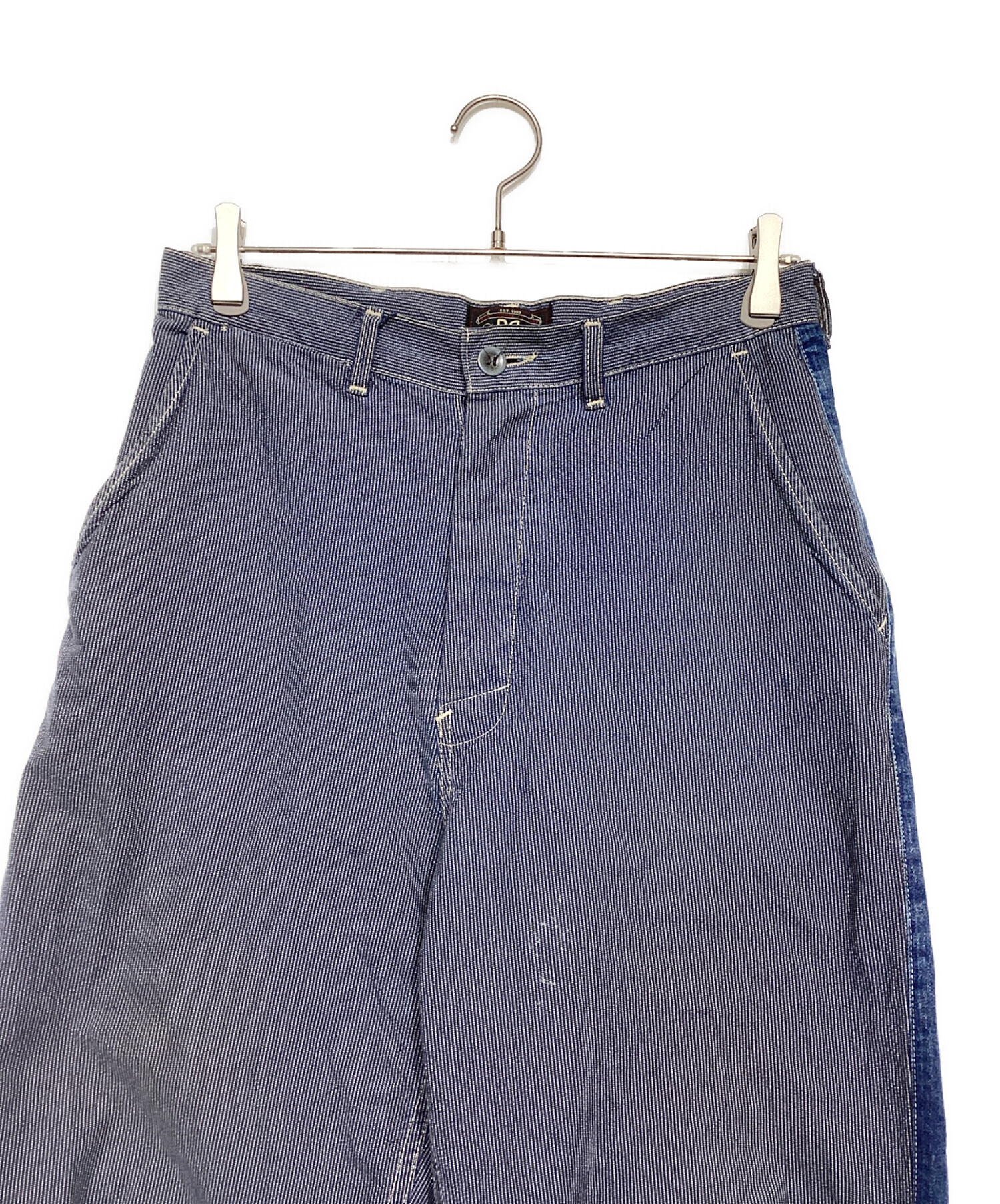 中古・古着通販】RRL (ダブルアールエル) ヒッコリーパンツ インディゴ